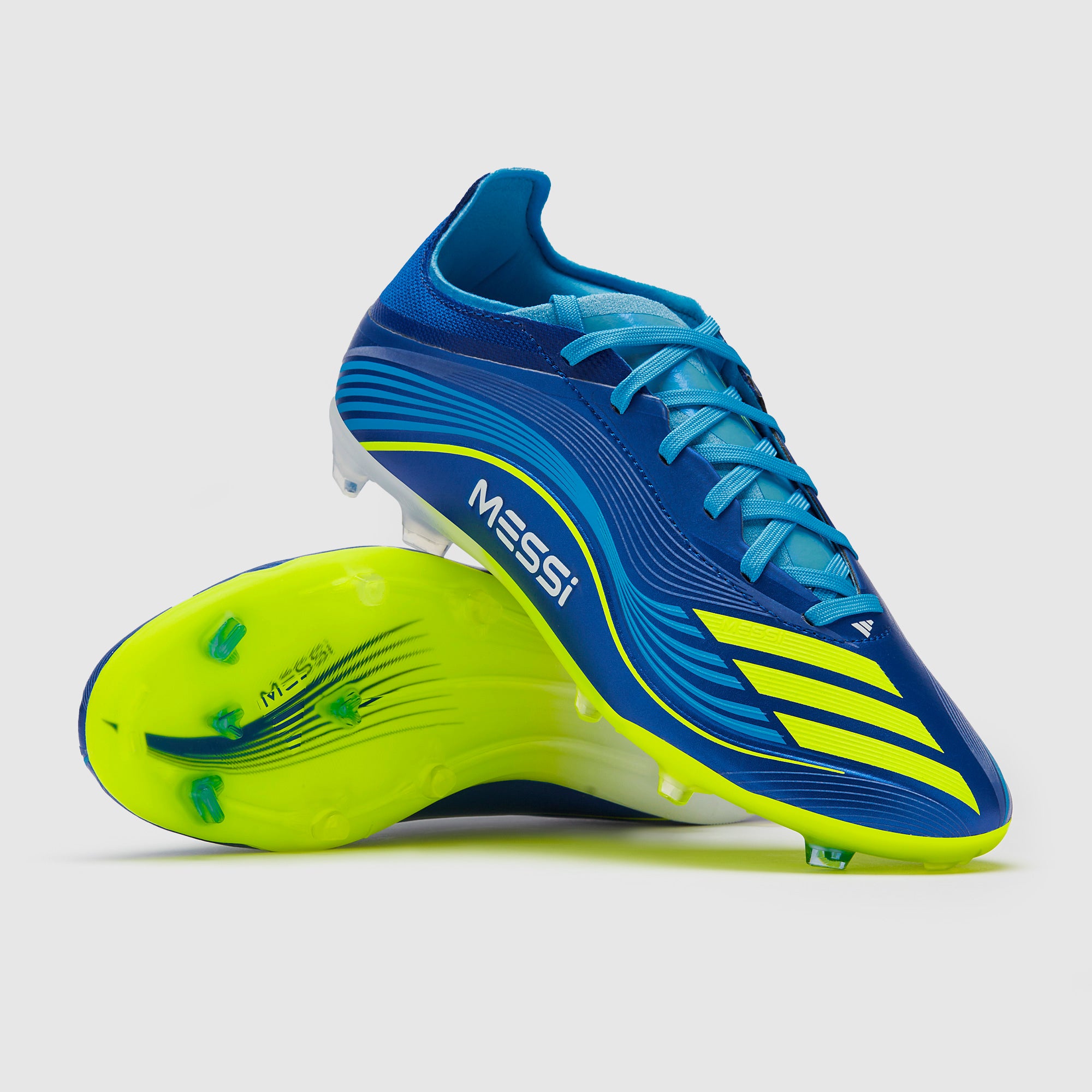 adidas Kids F50 Elite x Messi Firm Ground - Team Royal Blue/Solar