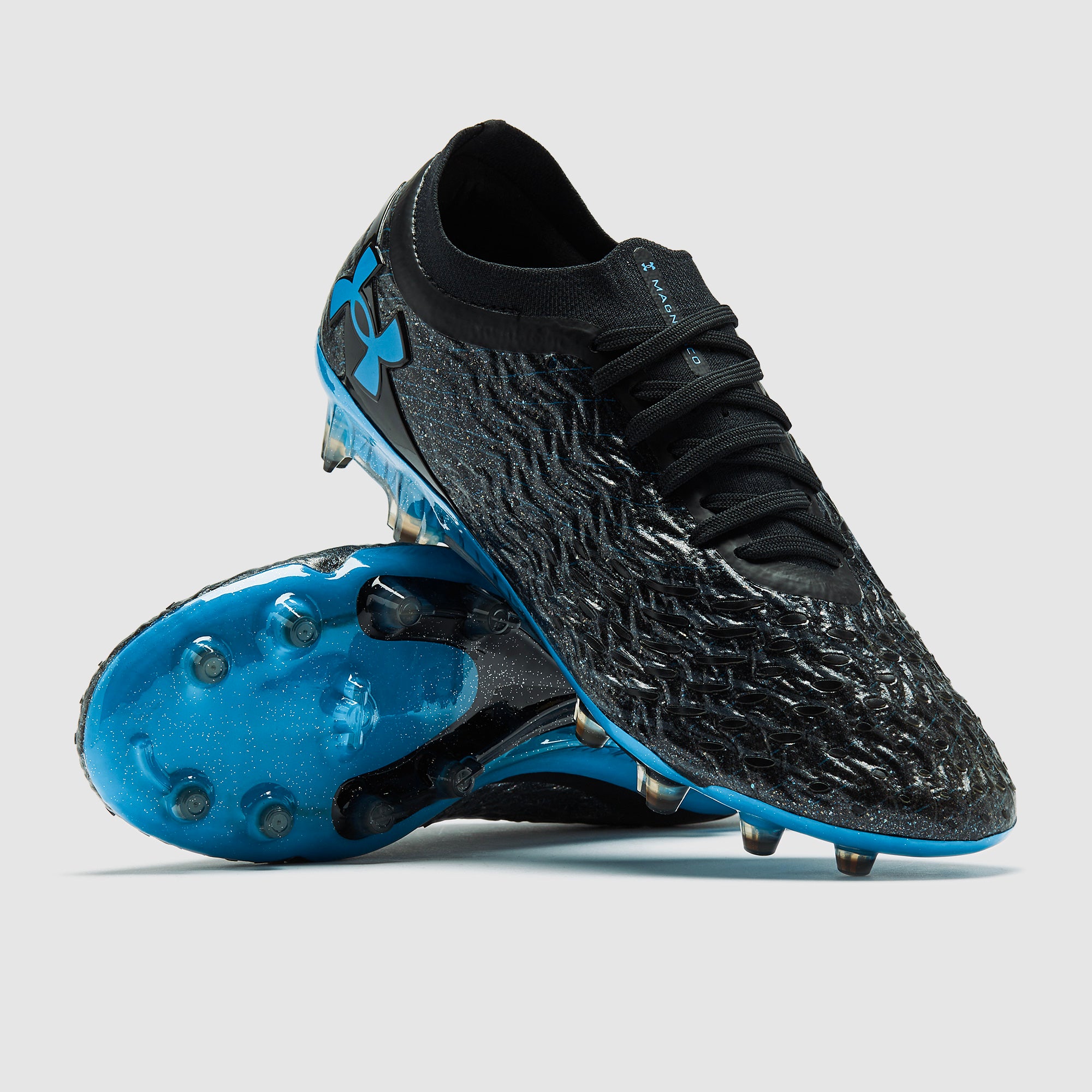 Under Armour Magnetico Elite 5.0 Firm Ground - Black/Titan Gray