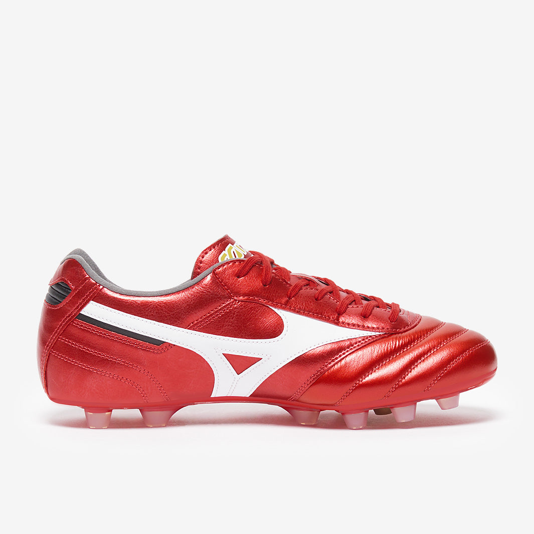 Mizuno Morelia II Pro Firm Ground - Morelia 40th Red/White/Black Mizuno Morelia II Pro Firm Ground - Morelia 40th Red/White/Black