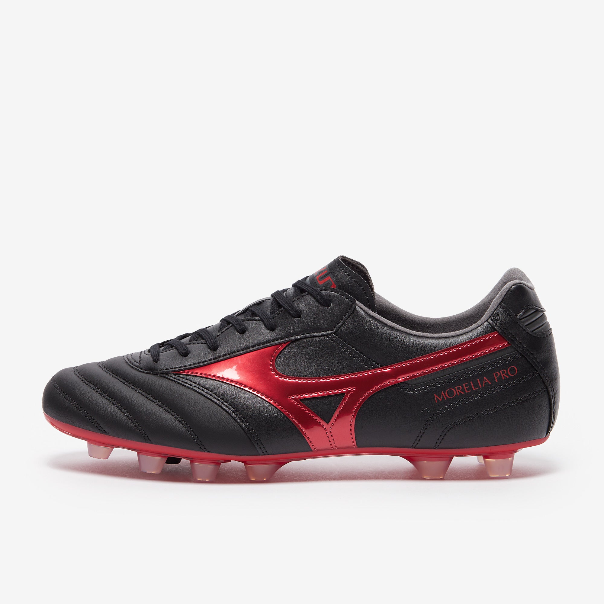 soo-yong ‼️ Mizuno MORELIA 40th 　27cm Mizuno Morelia II Pro Firm Ground - Black/Morelia 40th Red/Black