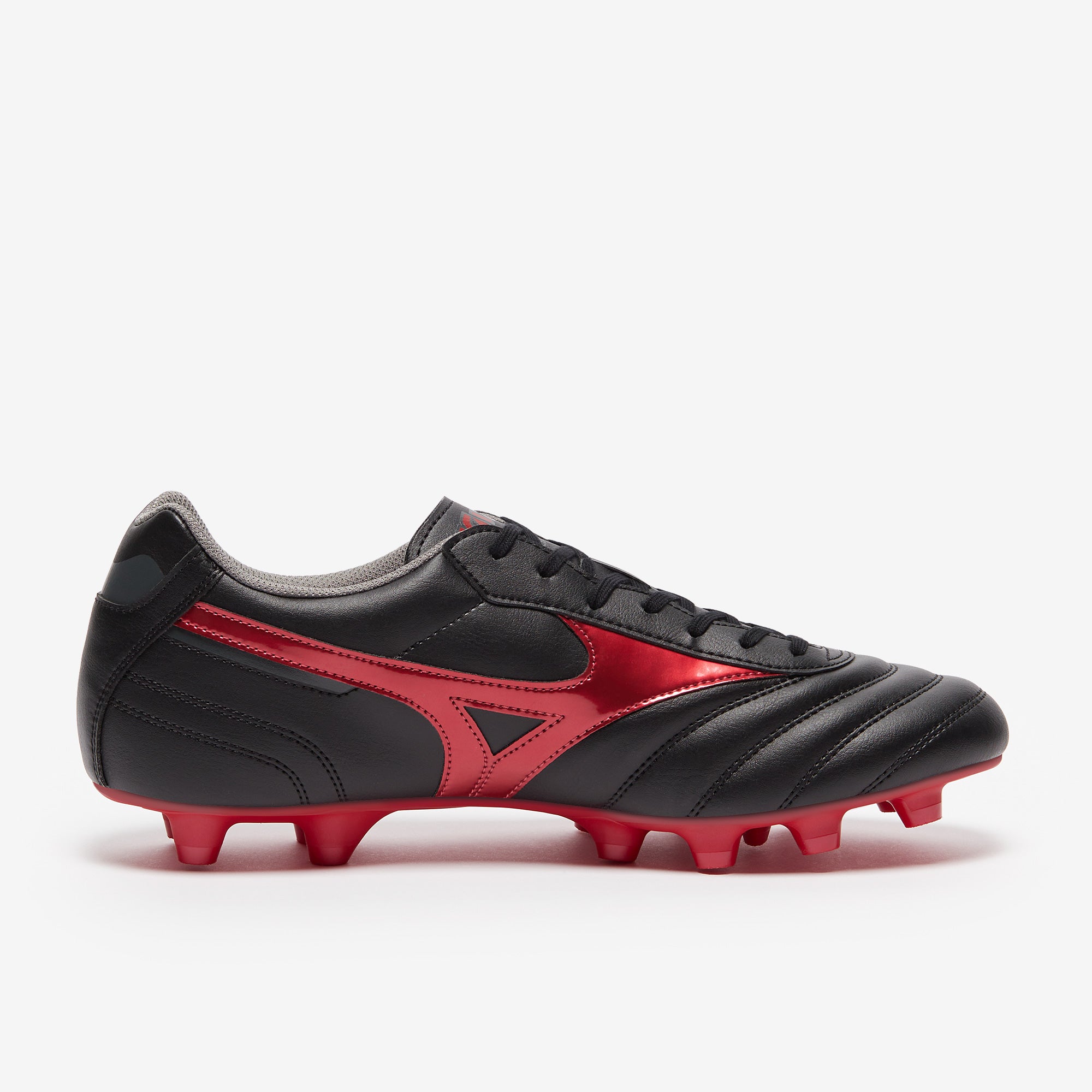 MORELIA ブラック/レッド シューズ Mizuno Morelia Neo FG Made In Japan Black/Chinese Red
