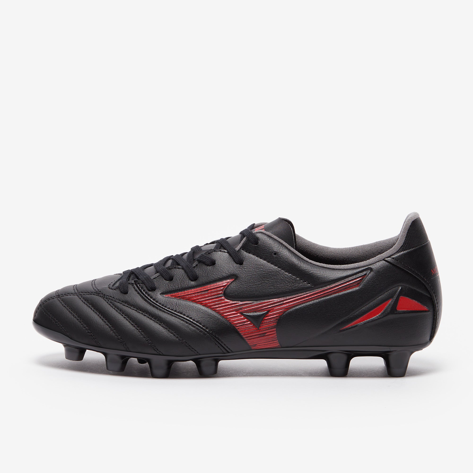 Mizuno Morelia Neo IV Pro Firm Ground - Black/Morelia 40th Red