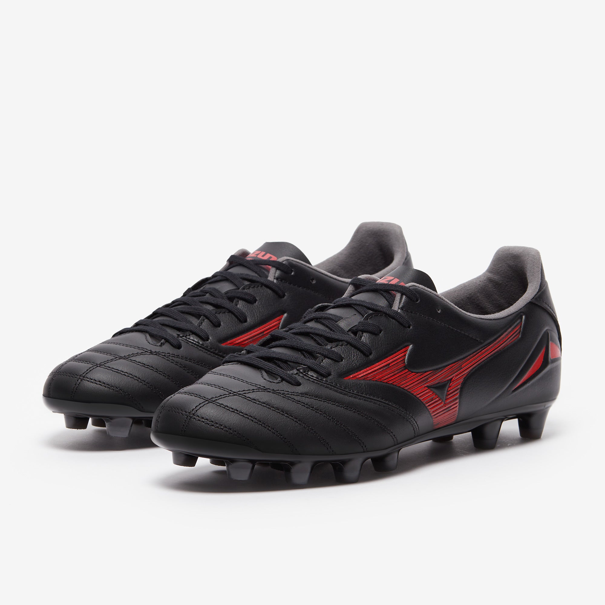 Mizuno Morelia XL ブラック Mizuno Morelia Neo IV Pro Firm Ground - Black/Morelia 40th Red