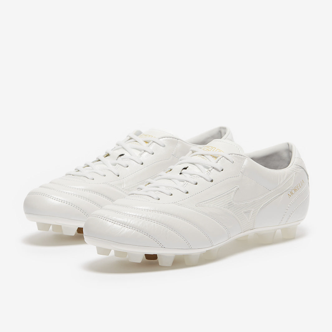 シューズ Morelia 2 japan White Mizuno Morelia II UL Made in Japan Firm Ground - White/White/White