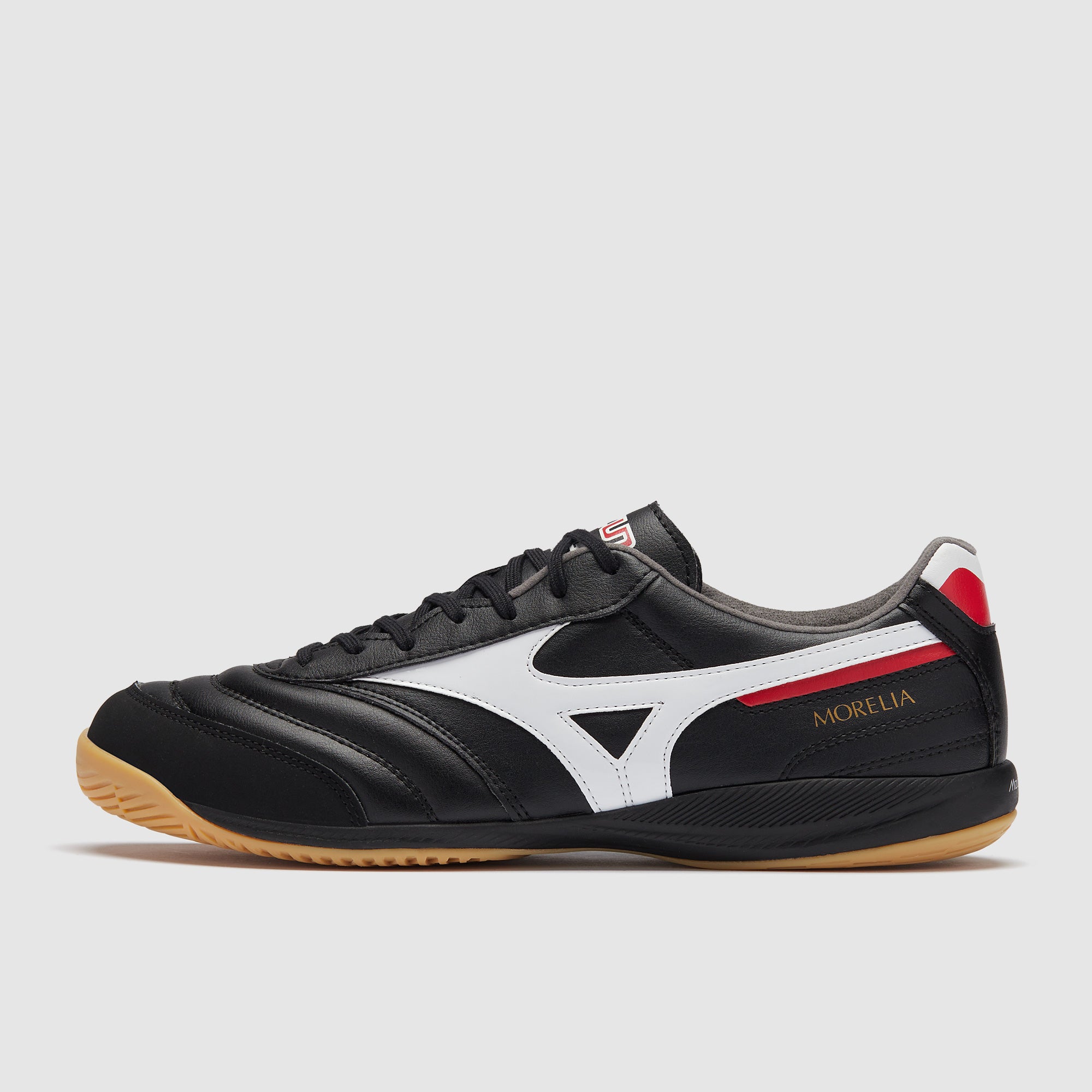 Mizuno Morelia Sala Pro Indoor - Black/White/Chinese Red - Adult Boots