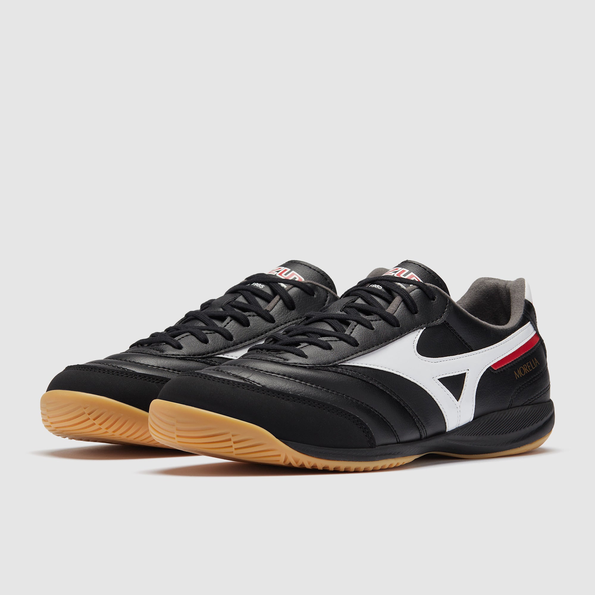 Mizuno Morelia Sala Pro Indoor - Black/White/Chinese Red - Adult Boots