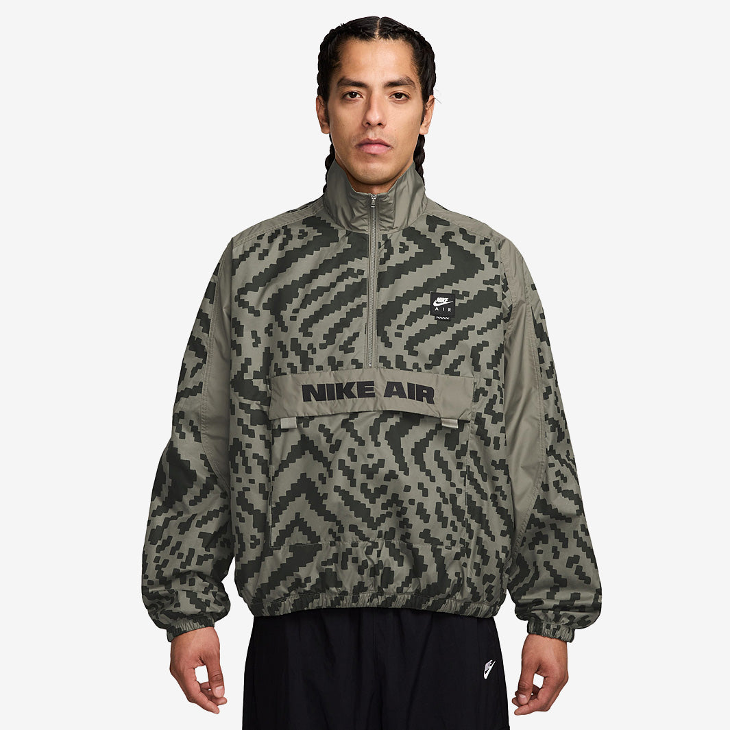 Nike Sportswear Air 1/2 Zip Jacket - Light Army/Black - Tops