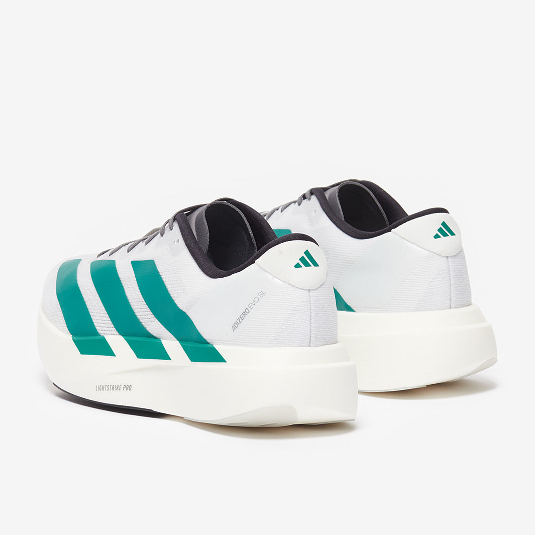 adidas gazelle silver green womens adidas adizero Evo SL - Ftwr White/Pure Teal/Grey Four