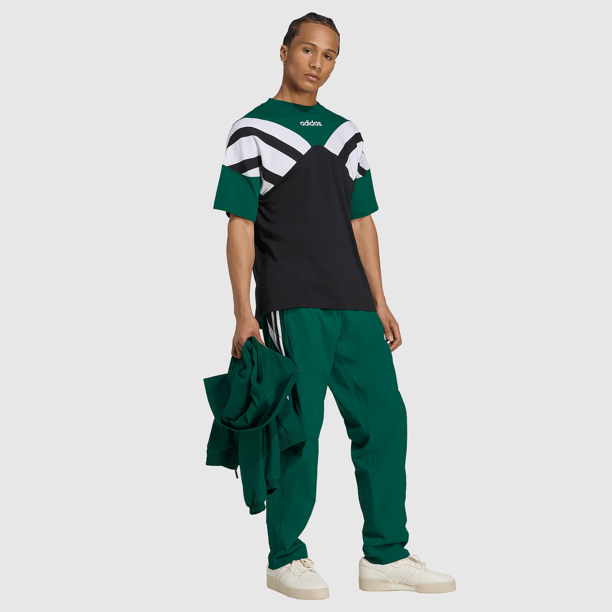 adidas Originals Track Pants - Collegiate Green -Bottoms - Mens