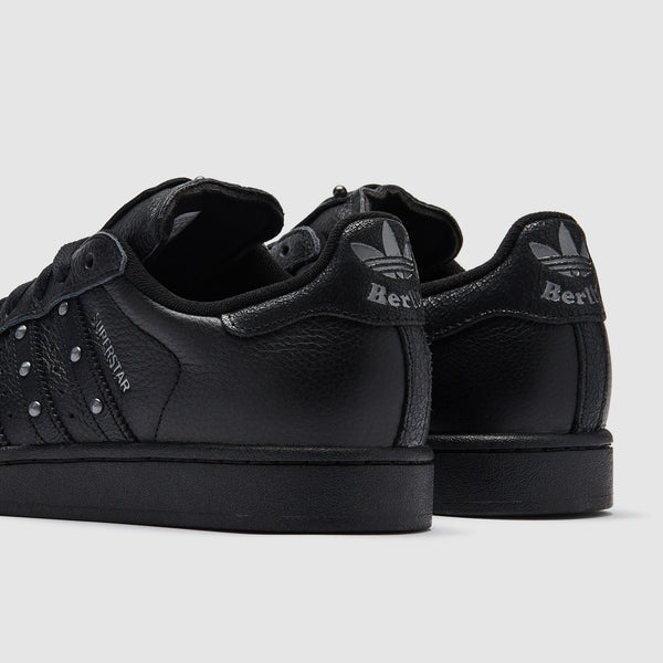 adidas Originals Superstar II - Core Black/Carbon/Iron Mettalic -Trainers