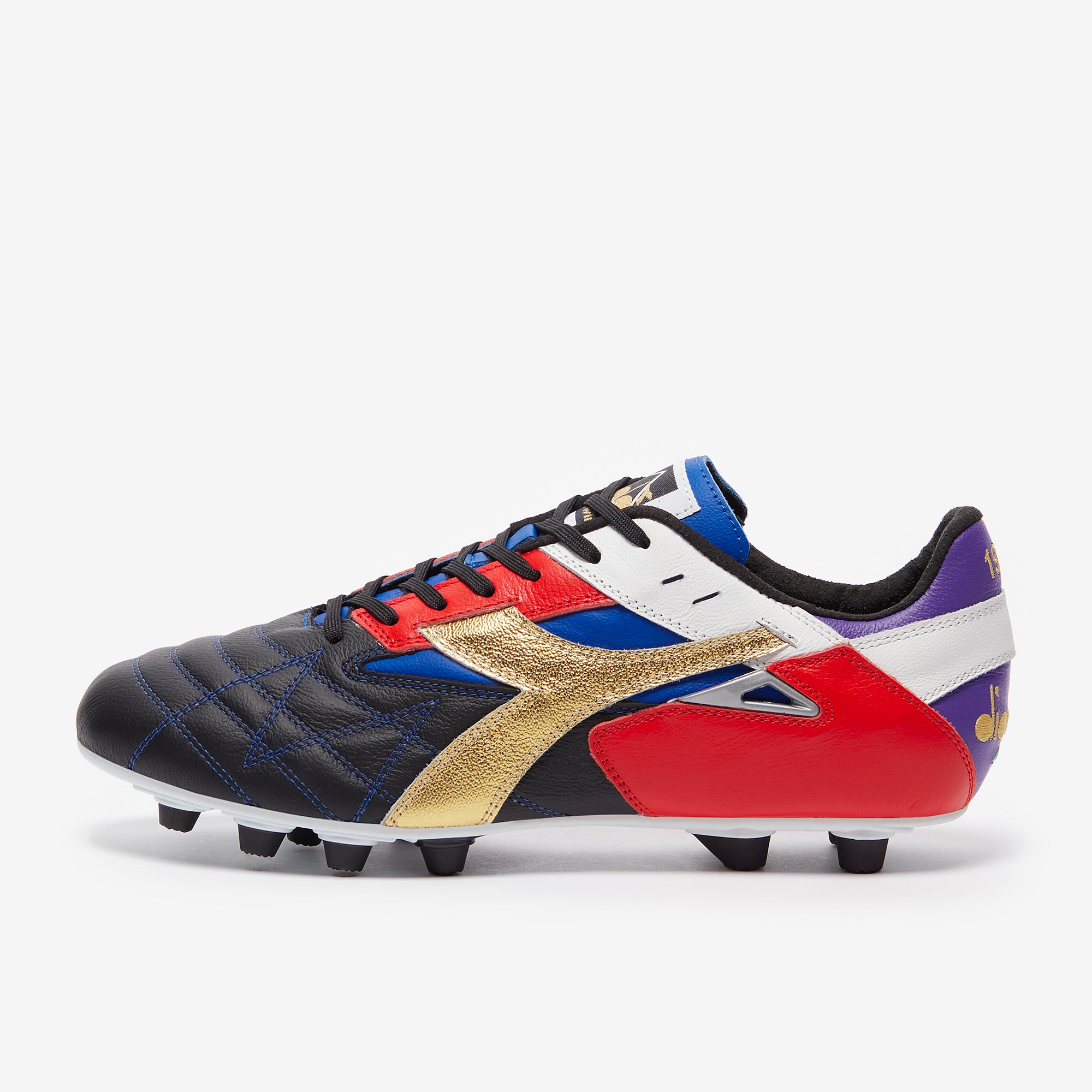 Diadora Match Winner Made in Italy SE Lucky 7 FG - Black/White/Red