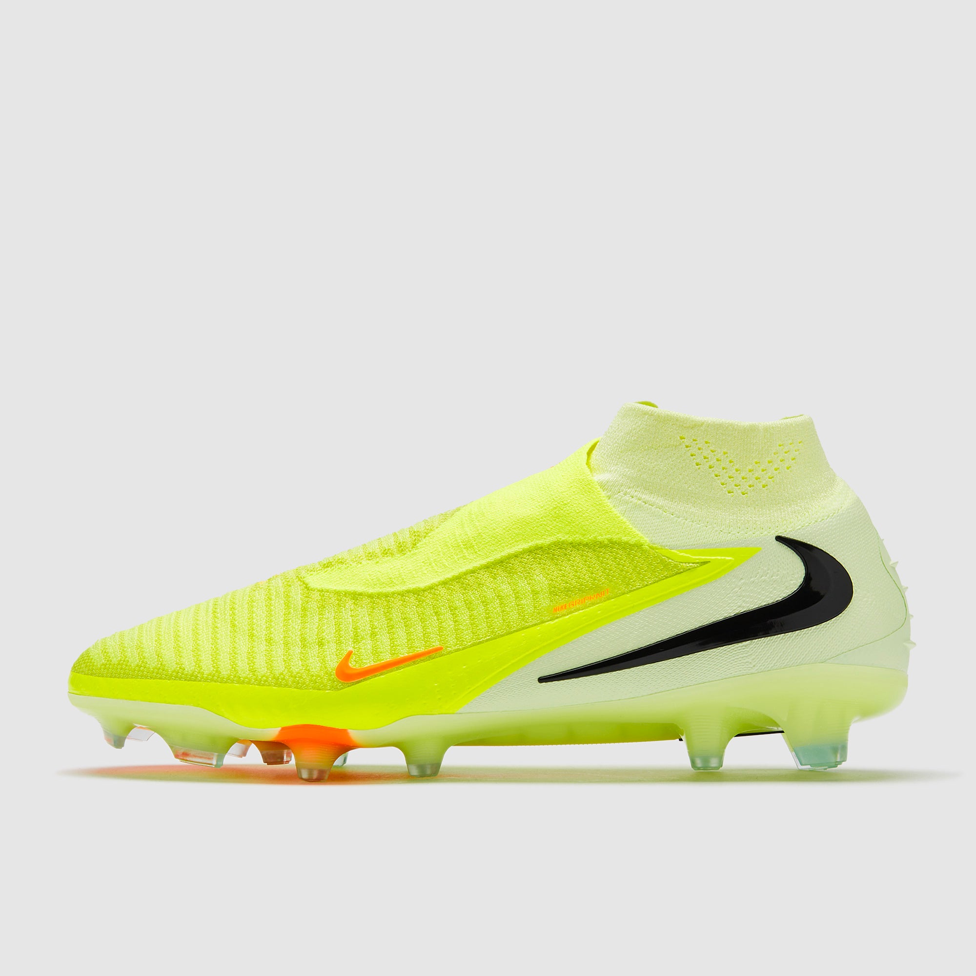 Nike Phantom 6 Elite High Firm Ground - Limelight/Hyper Crimson