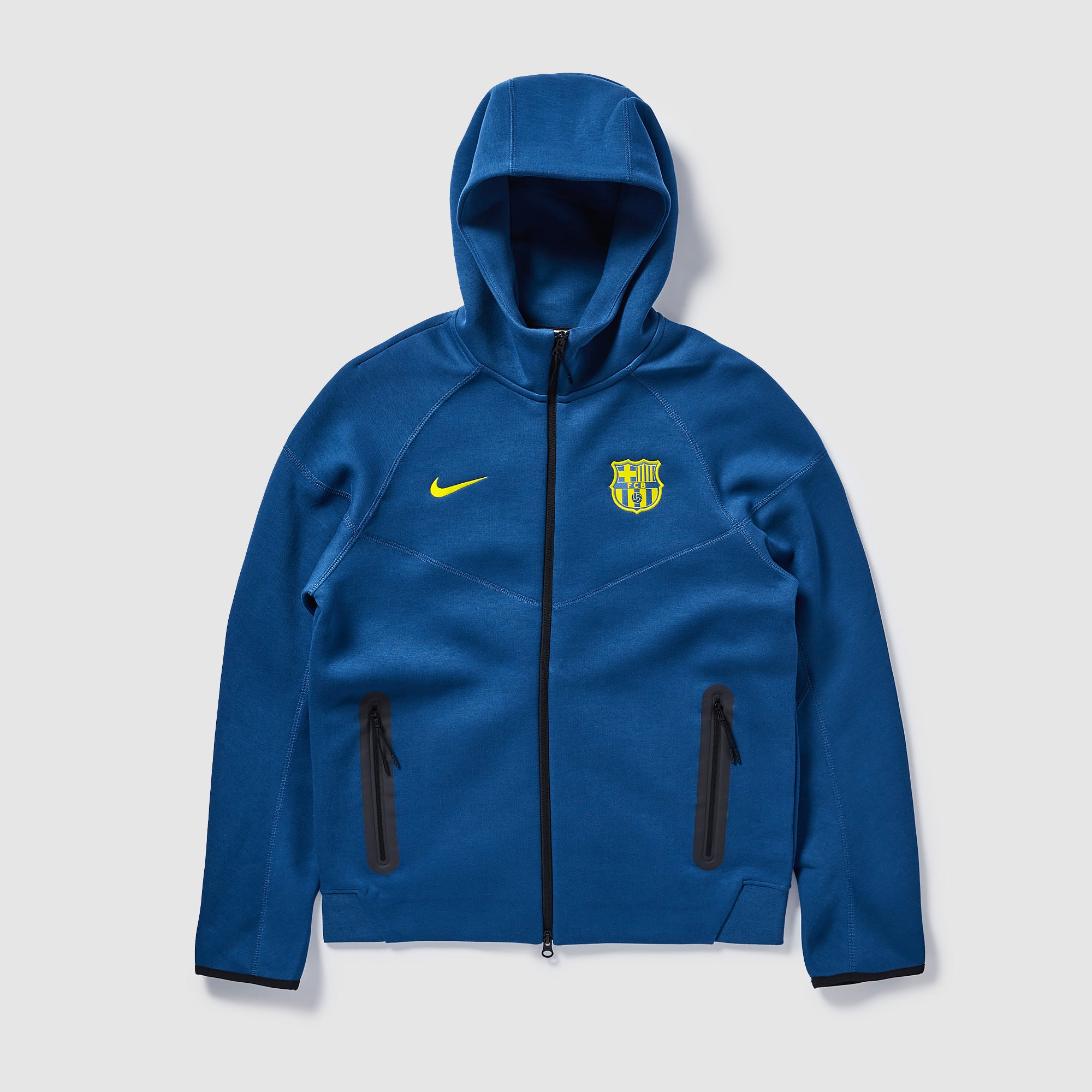 Nike FC Barcelona ジャケット ネイビー/イエロー Nike FC Barcelona 25/26 Tech Fleece FZ Special Edition Jacket
