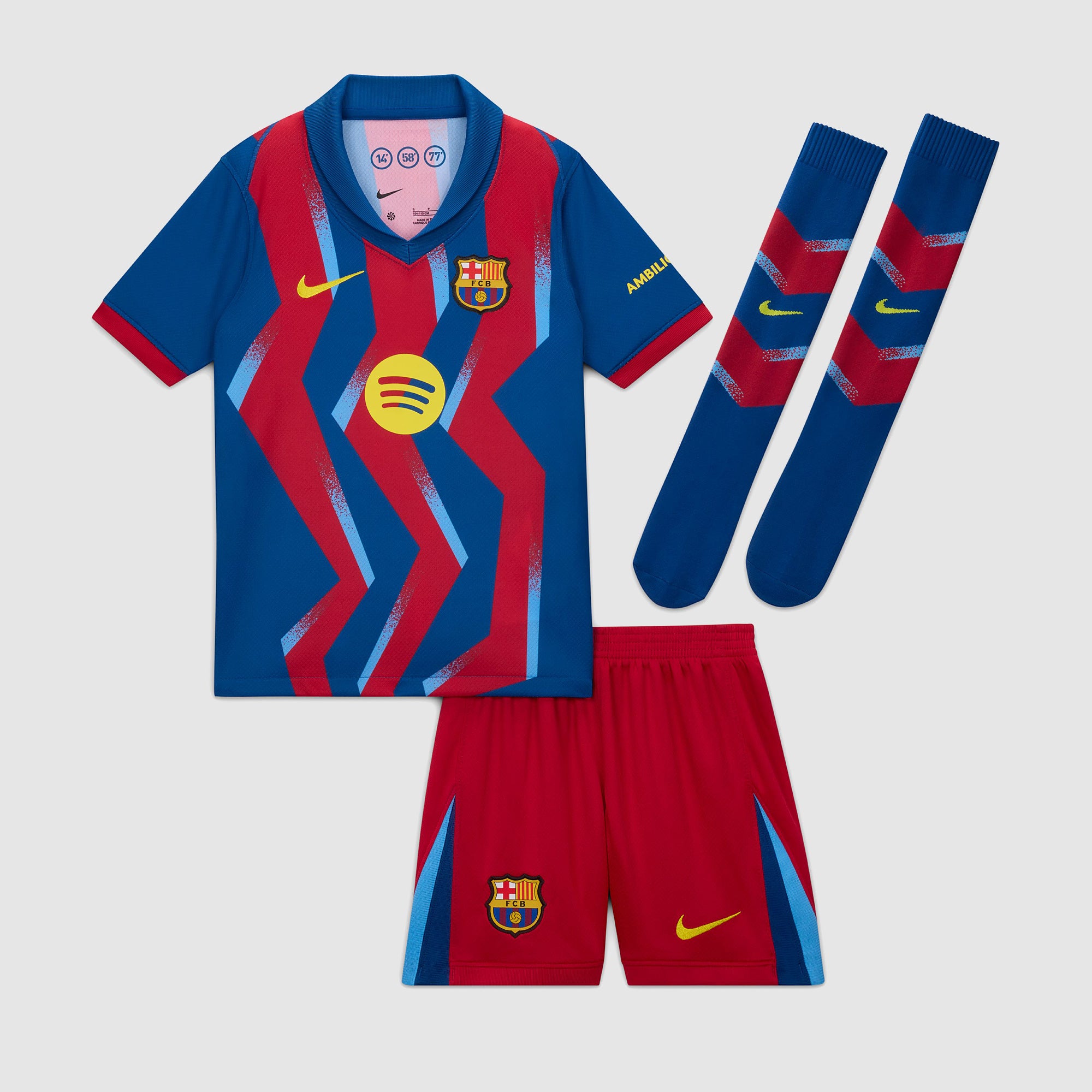 Nike FC Barcelona 25/26 Little Kids Dri-FIT El Classico Stadium