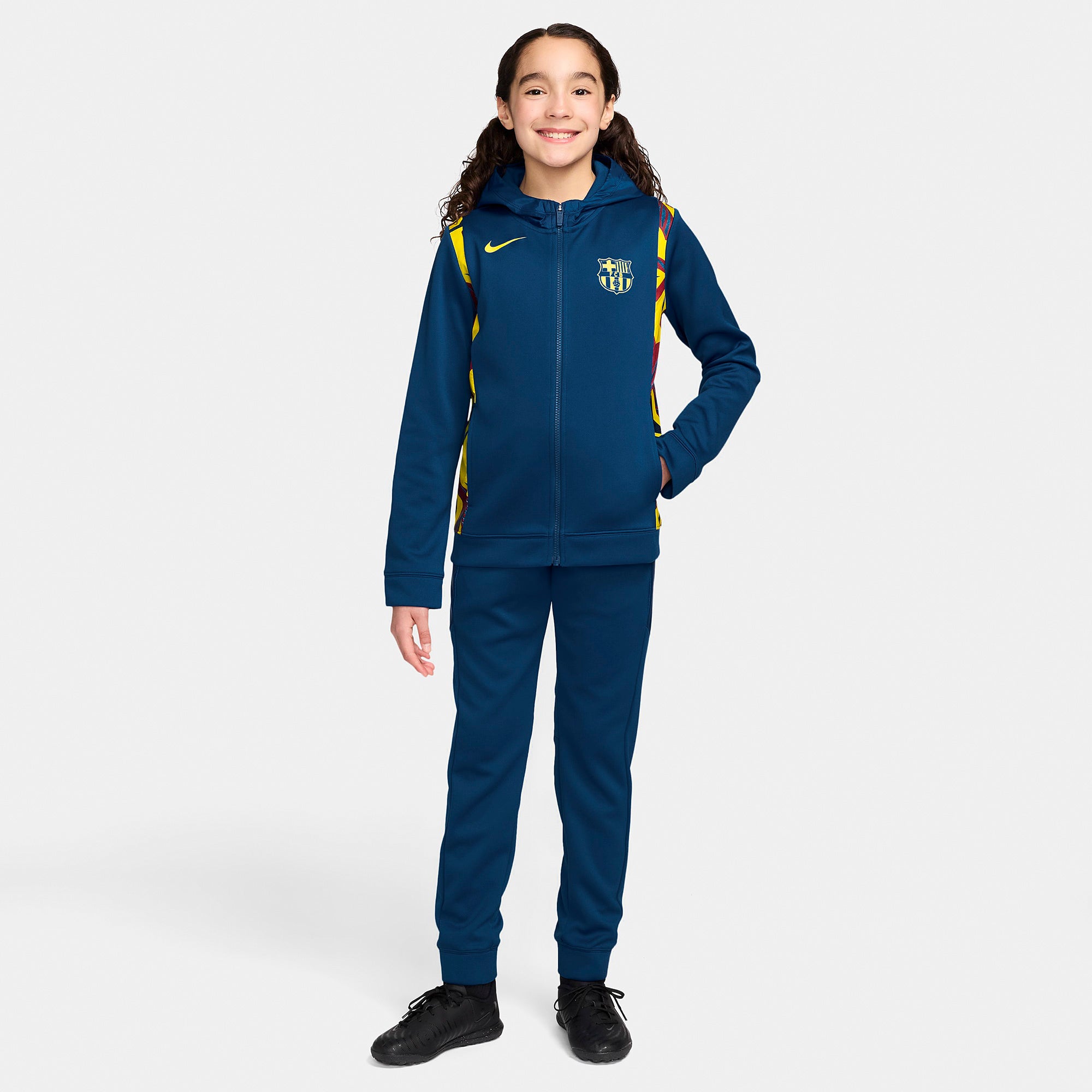 Nike FC Barcelona 25/26 Kids Woven El Classico Tracksuit - Gym