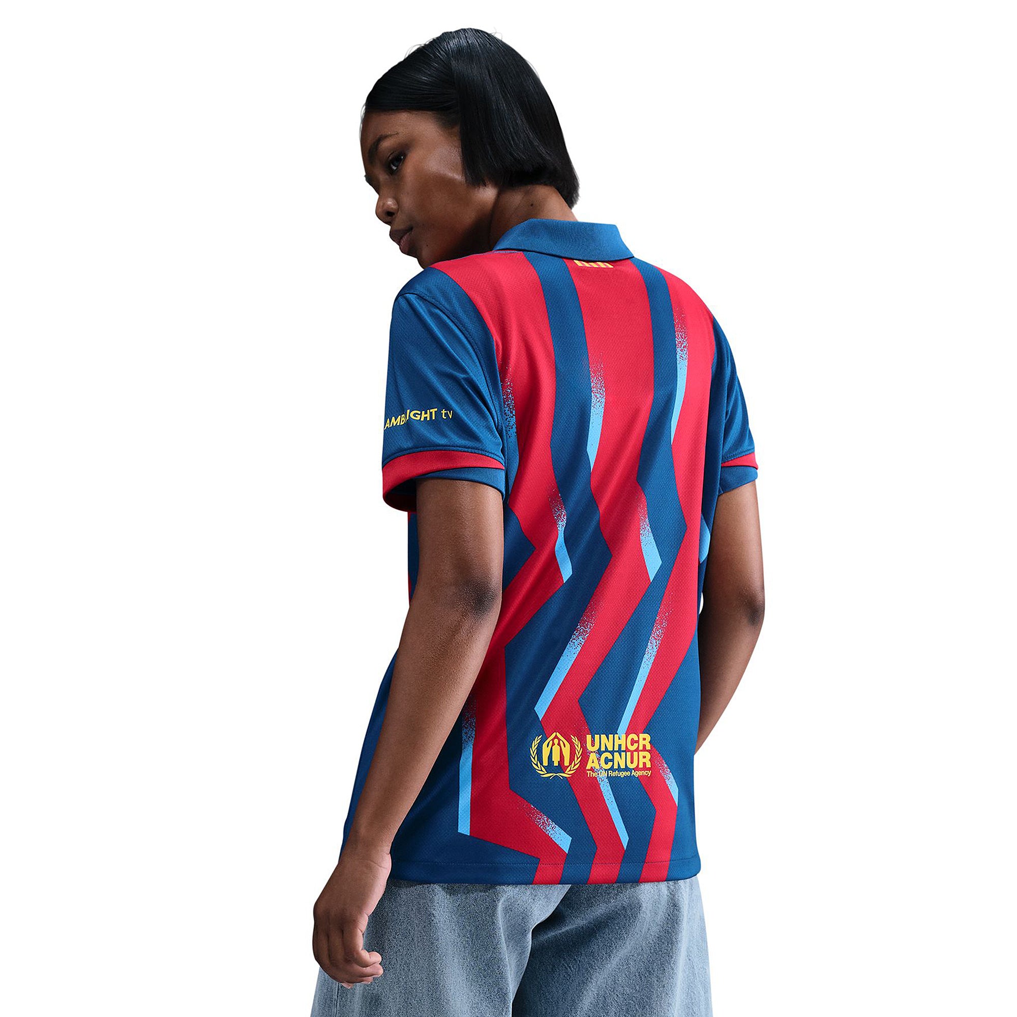 Nike FC Barcelona 25/26 Womens Dri-FIT El Classico Stadium Shirt