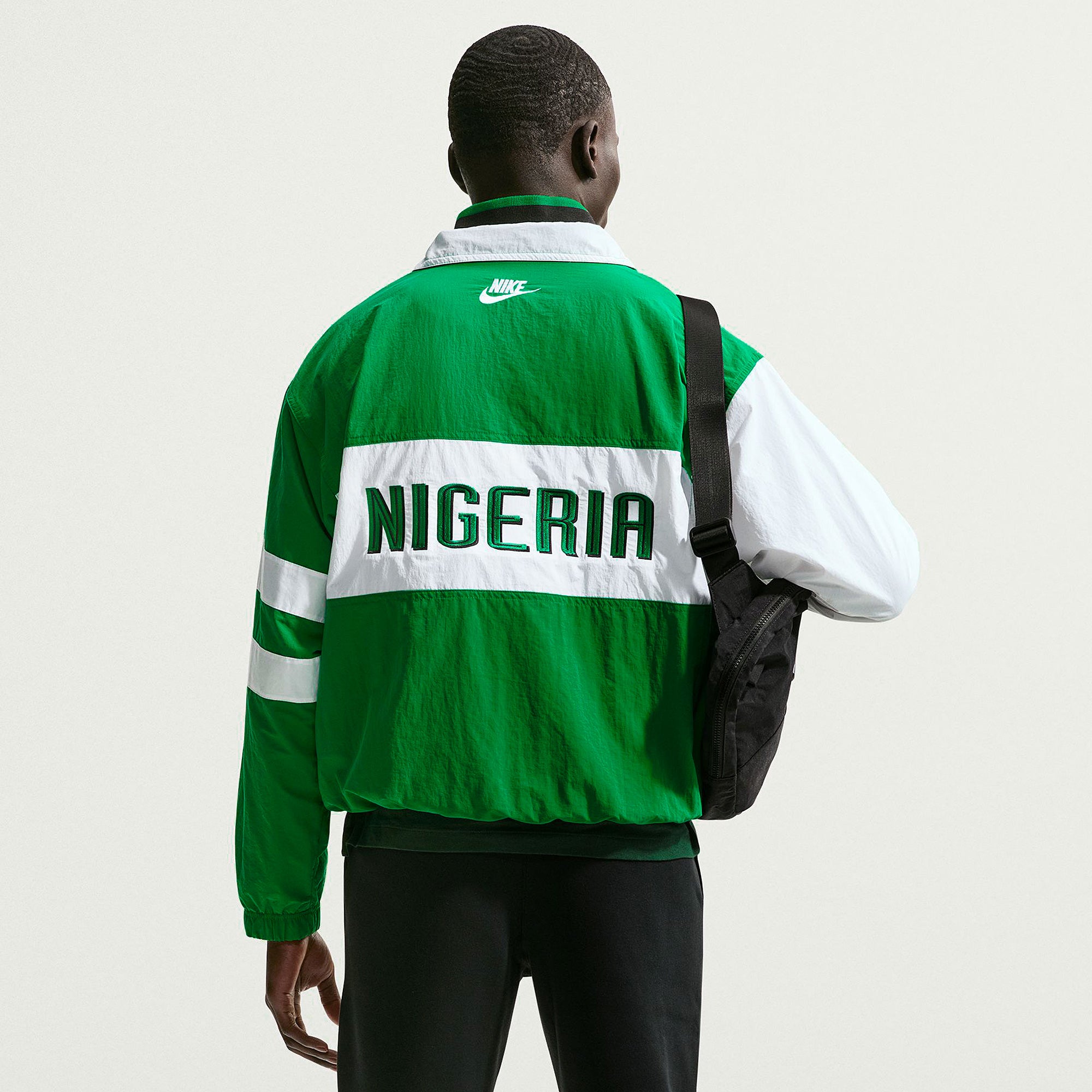 Nike Nigeria 1996 Reissue Total 90 Track Jacket - Court Green