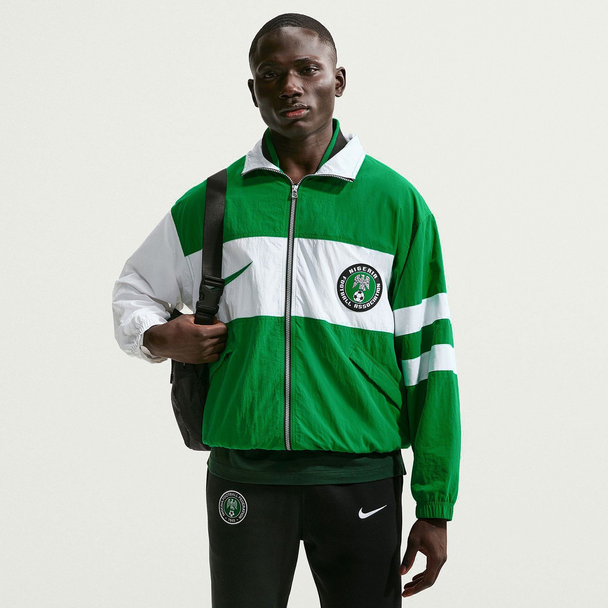 Nike Nigeria 1996 Reissue Total 90 Track Jacket - Court Green