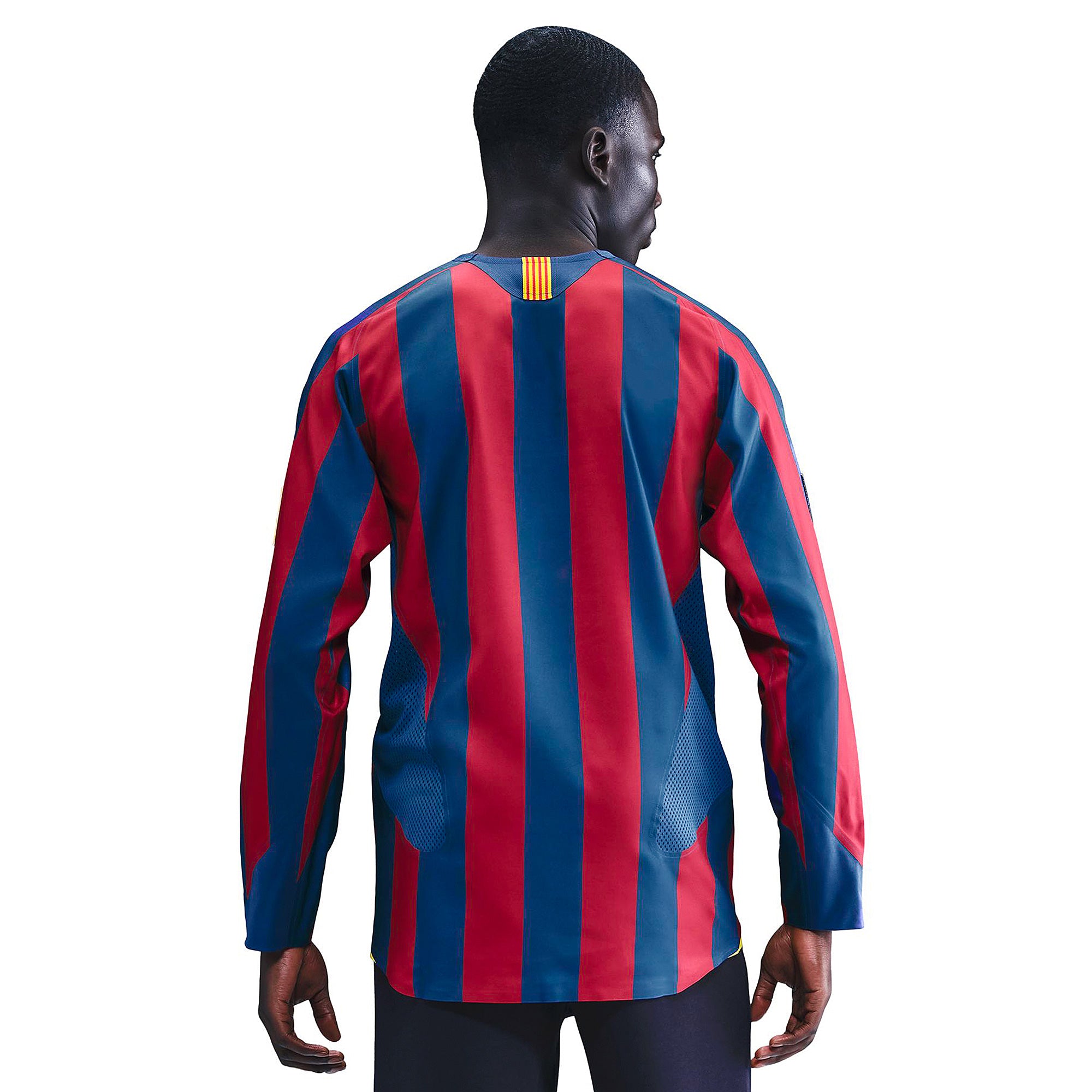 Nike FC Barcelona 2006 Reissue LS Shirt - Gym Blue/Desert Maroon