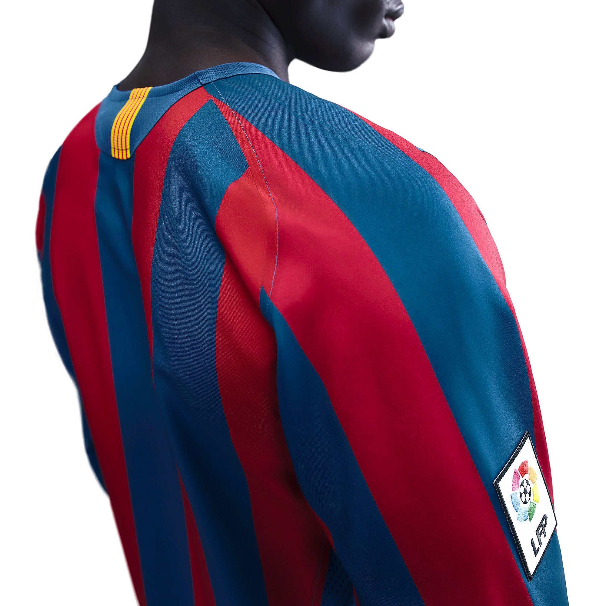 Nike FC Barcelona 2006 Reissue LS Shirt - Gym Blue/Desert Maroon