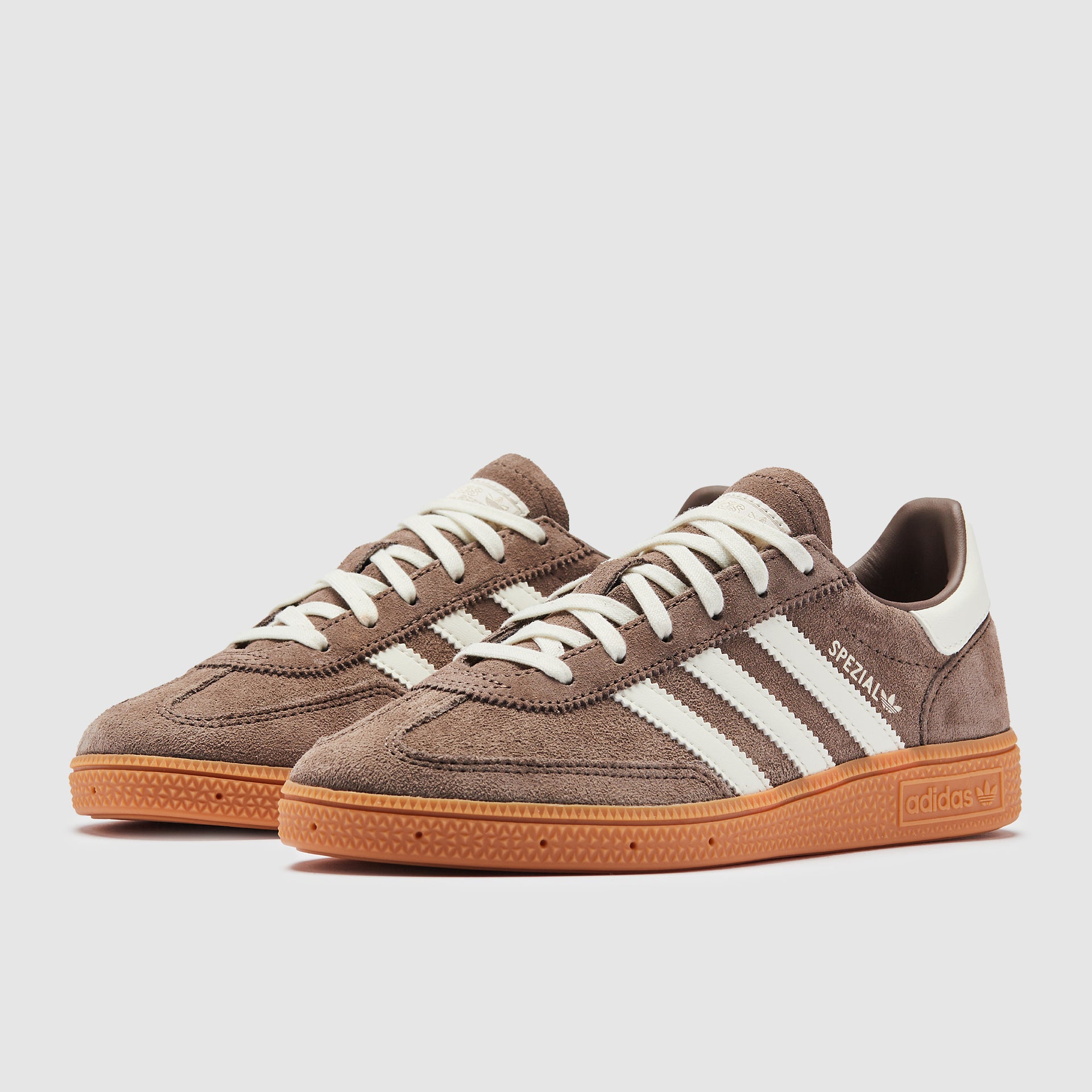 adidas Originals Younger Kids Handball Spezial (PS) - Earth Strata/Off White/Gum  - Trainers