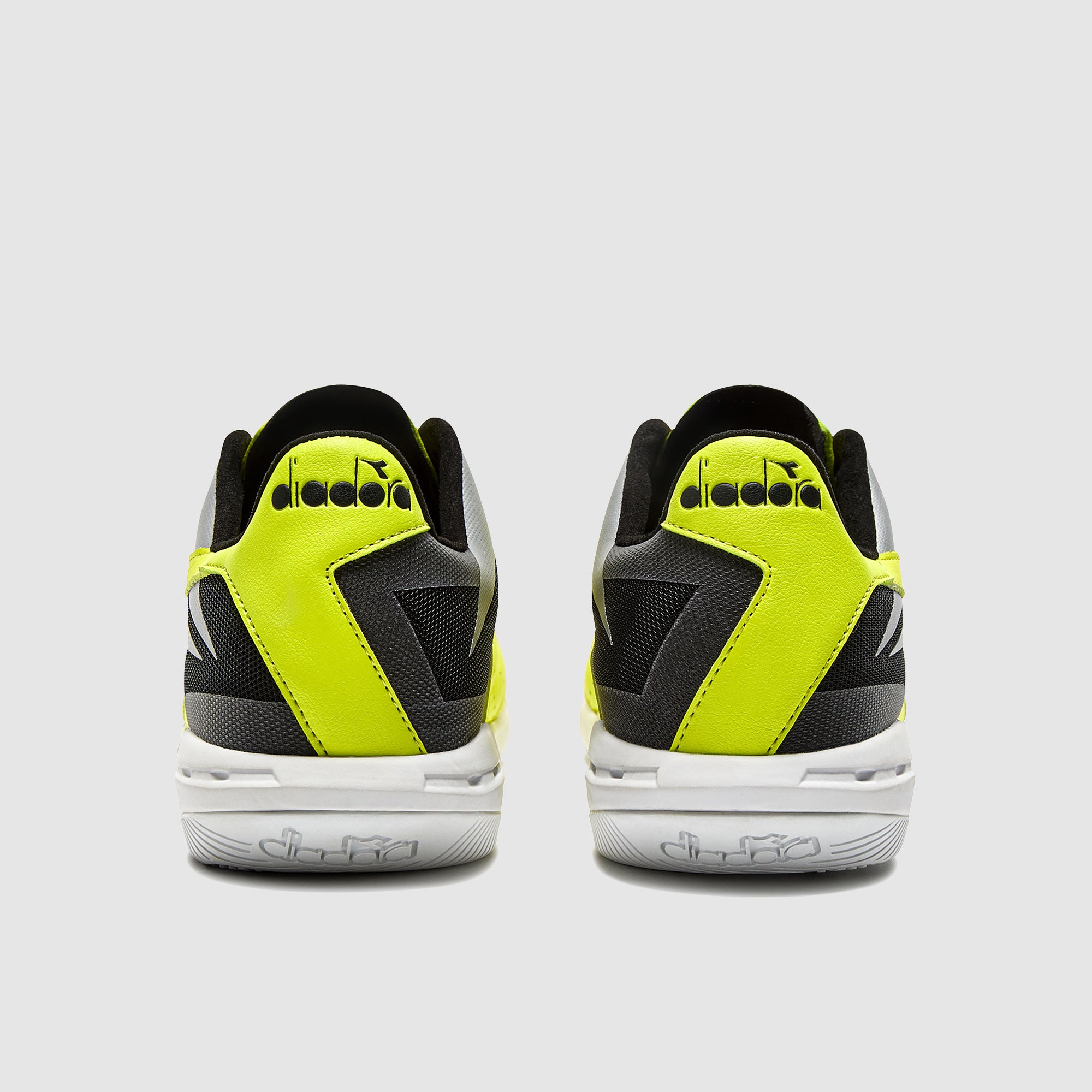 Diadora Brasil Icon Sala - Black/Fluo Yellow - Adult Boots