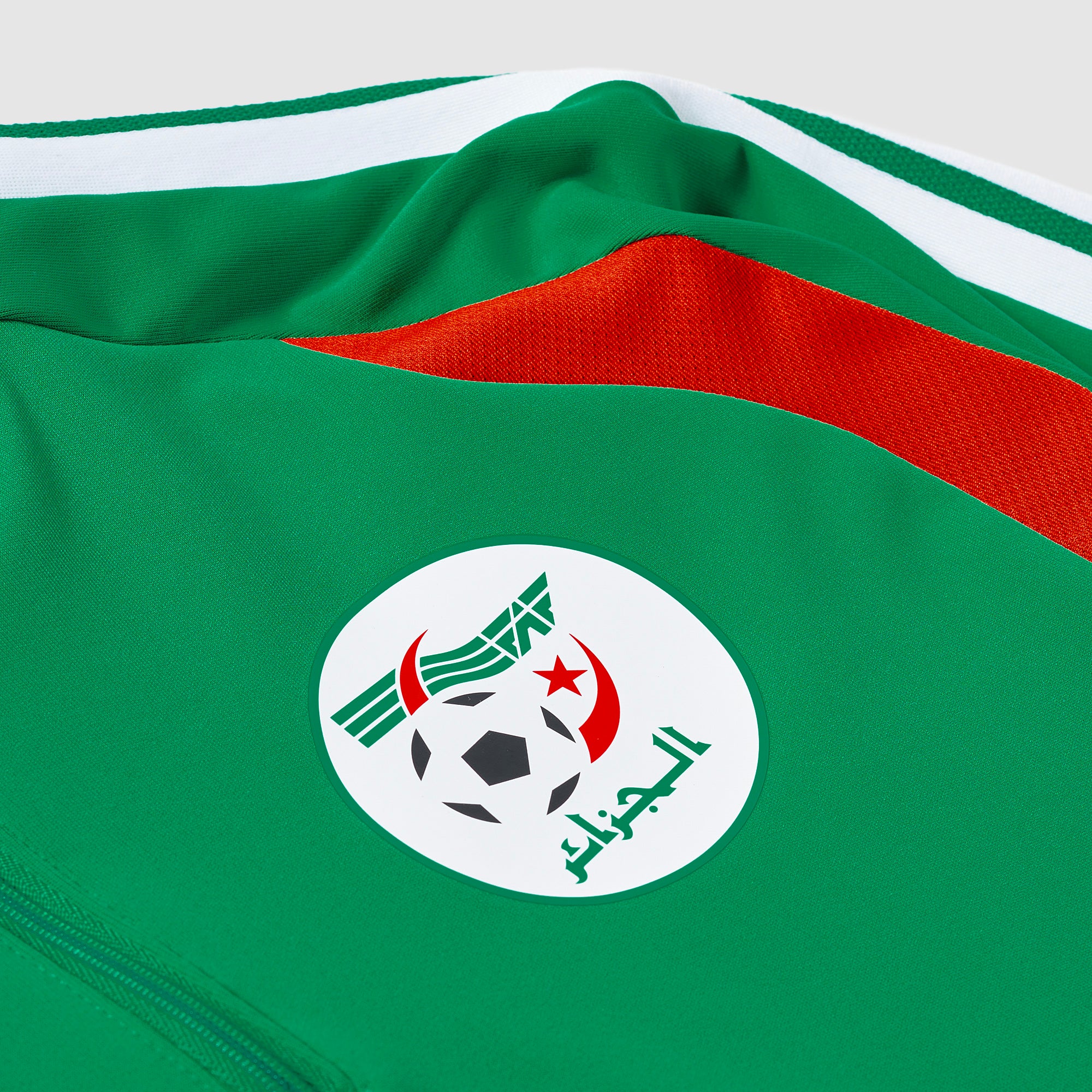 adidas Algeria 2026 Track Top - Court Green - Mens Replica