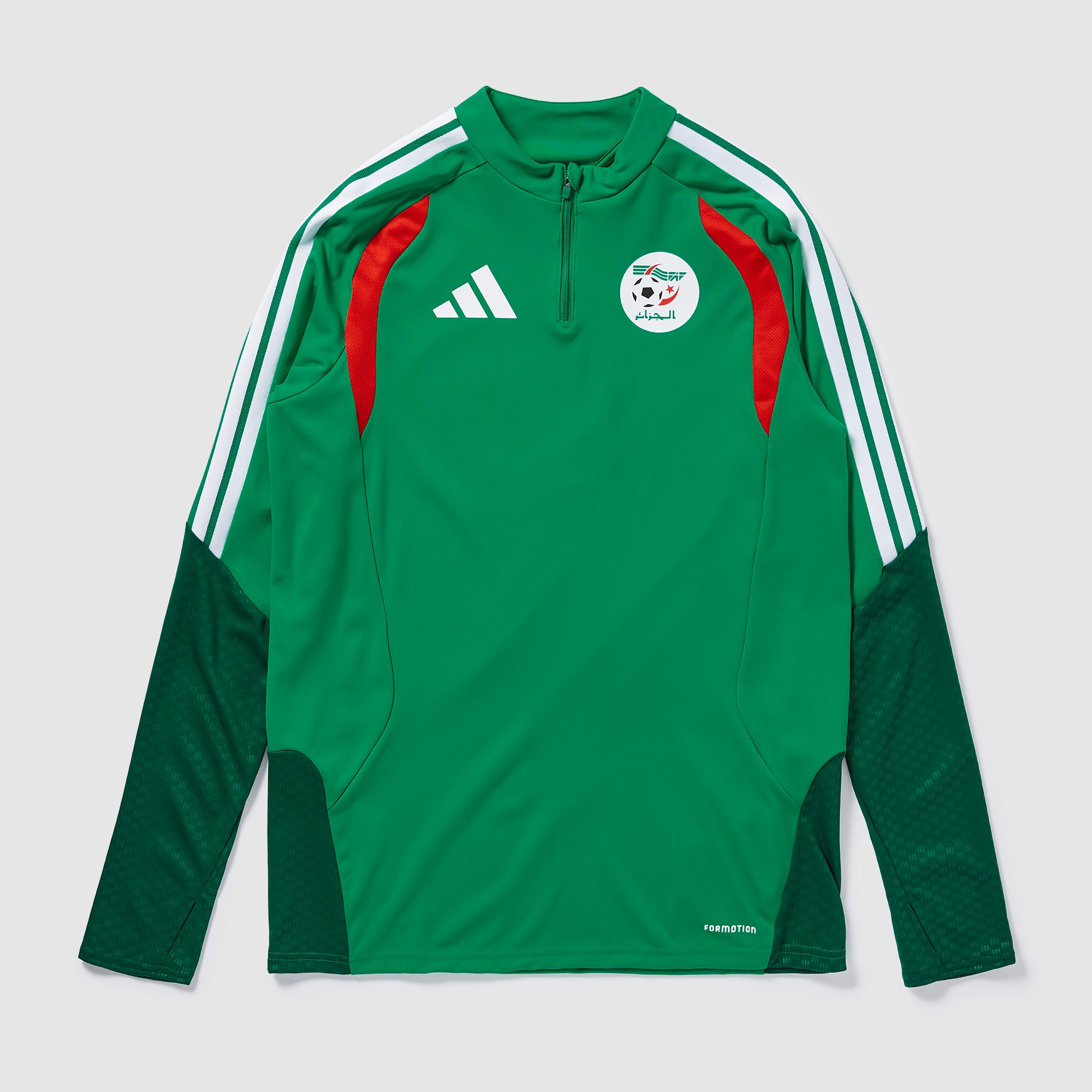 adidas Algeria 2026 Track Top - Court Green - Mens Replica