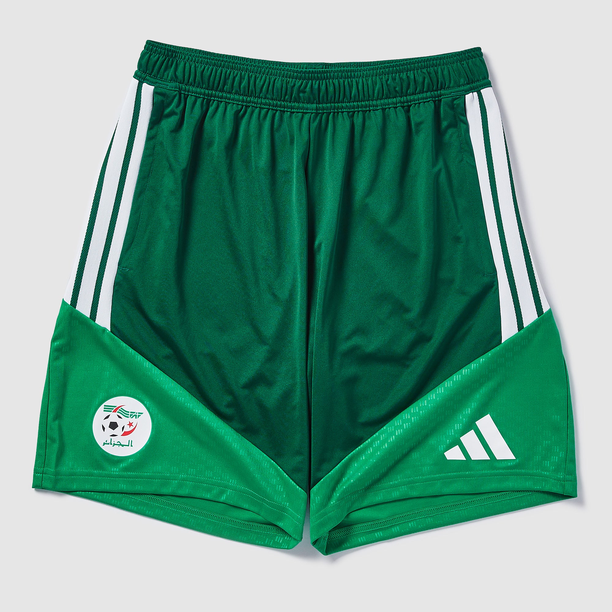 adidas Algeria 2026 Training Shorts - Team Dark Green - Mens Replica