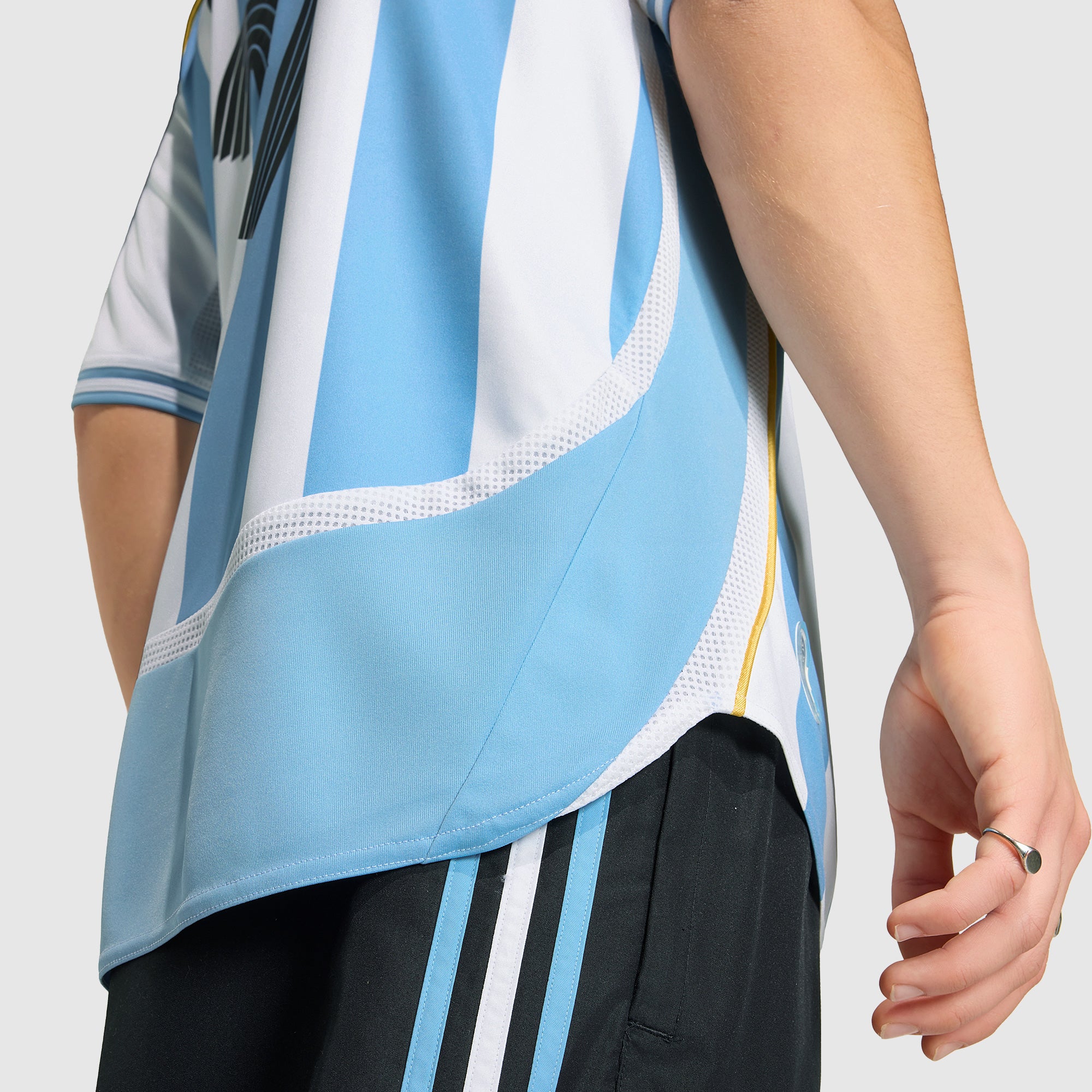 adidas Originals Argentina 2006 Home Shirt With Messi 19 - White