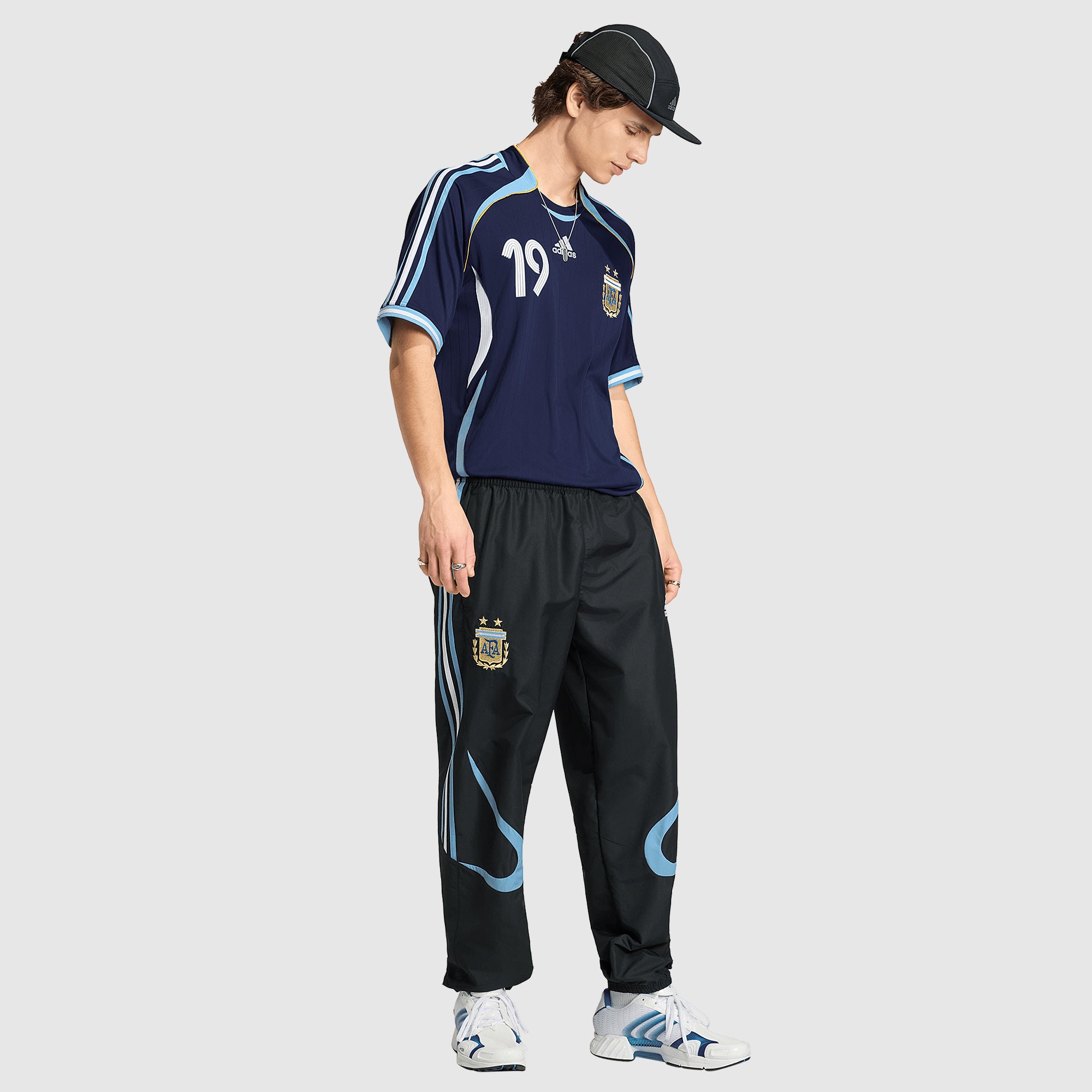 adidas Originals Argentina 2006 Away Shirt With Messi 19 - Dark