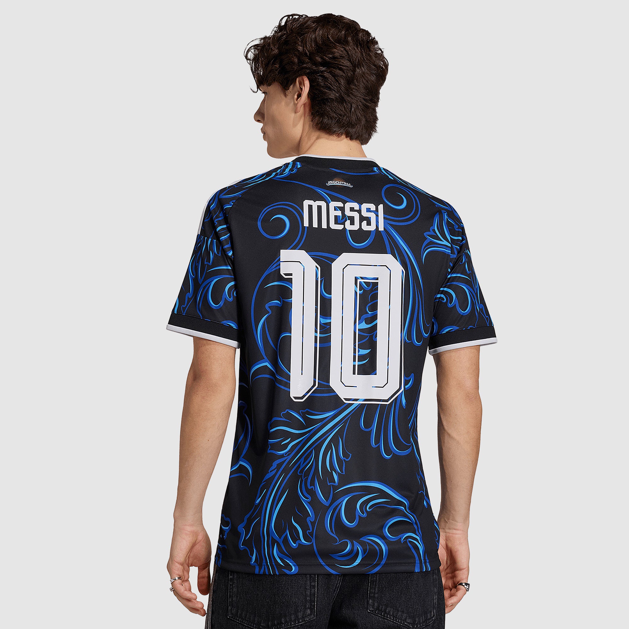 adidas Originals Argentina 2026 Away Shirt with Messi 10 - Black