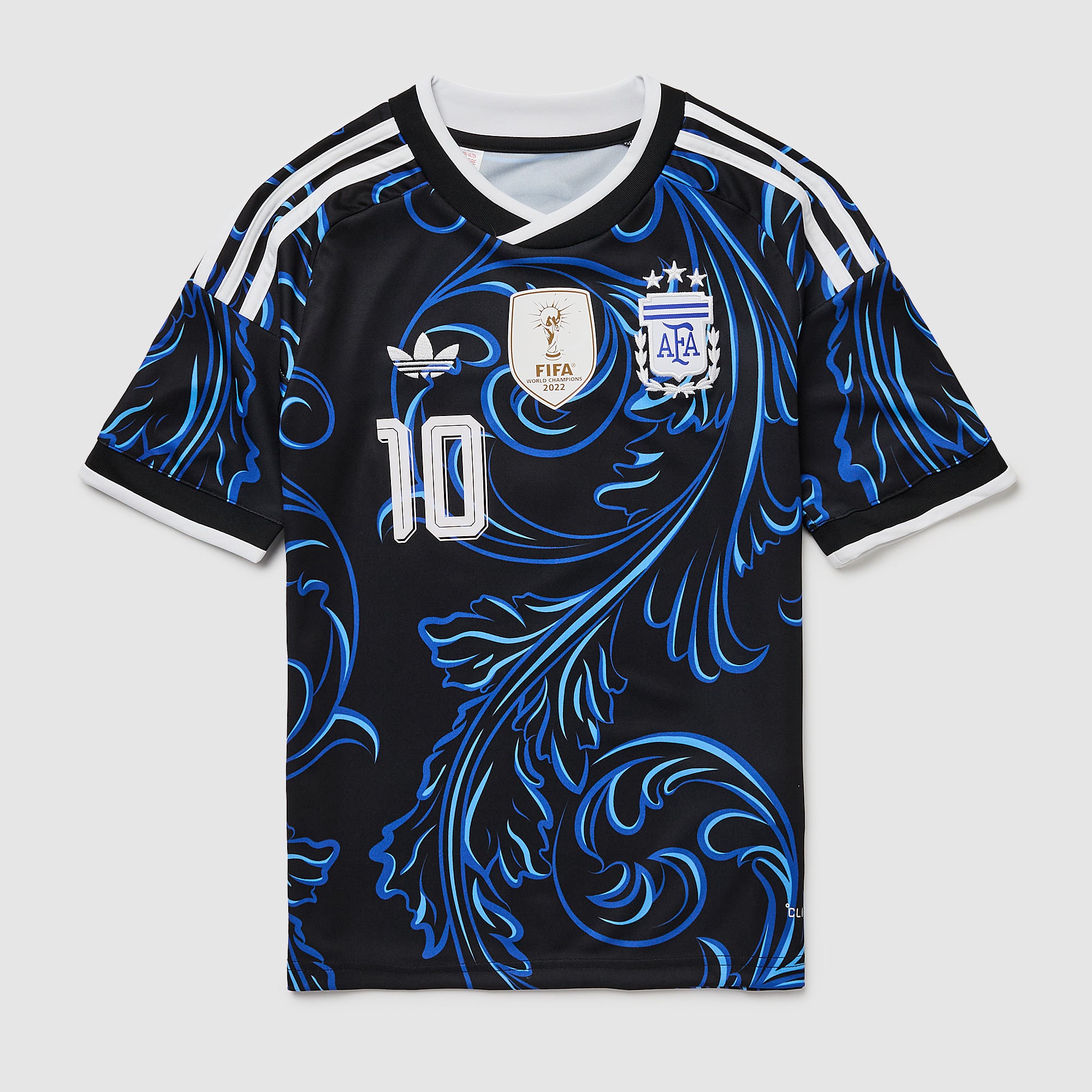 adidas Originals Argentina 2026 Kids Away Shirt with Messi 10