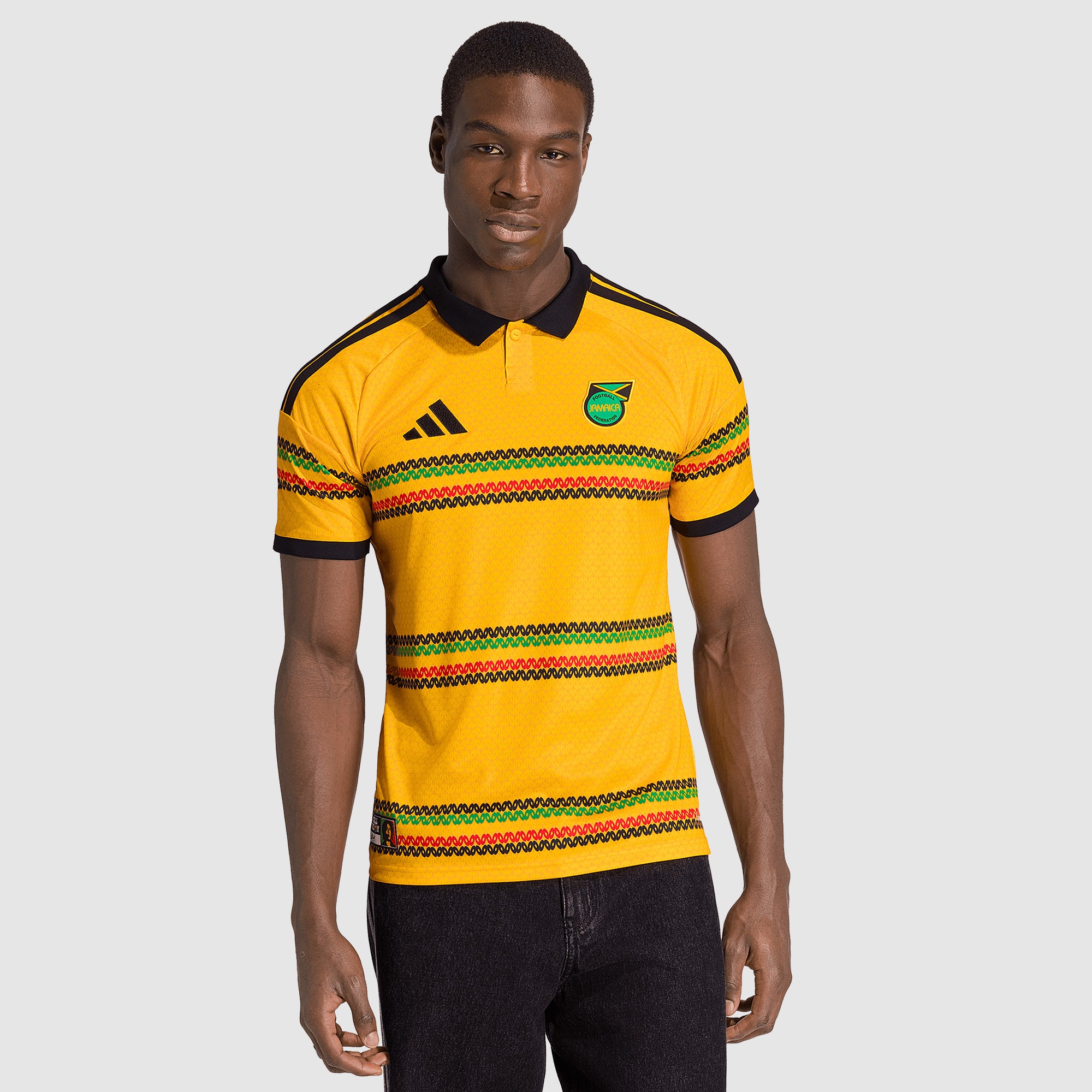 adidas Jamaica 2026 Home Shirt - Bold Gold - Mens Replica