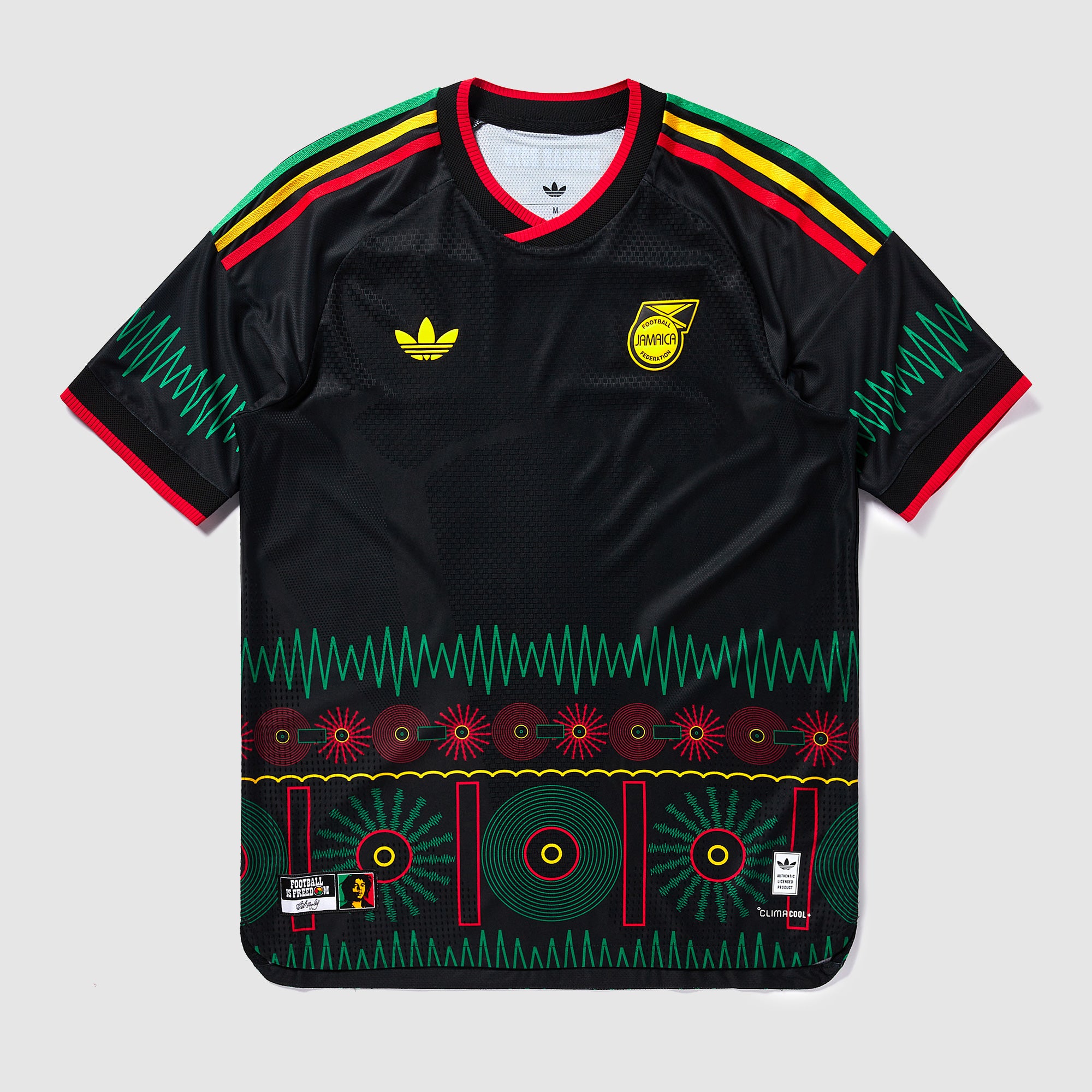 adidas Originals Jamaica 2026 Pre-Match Away Shirt - Black - Mens