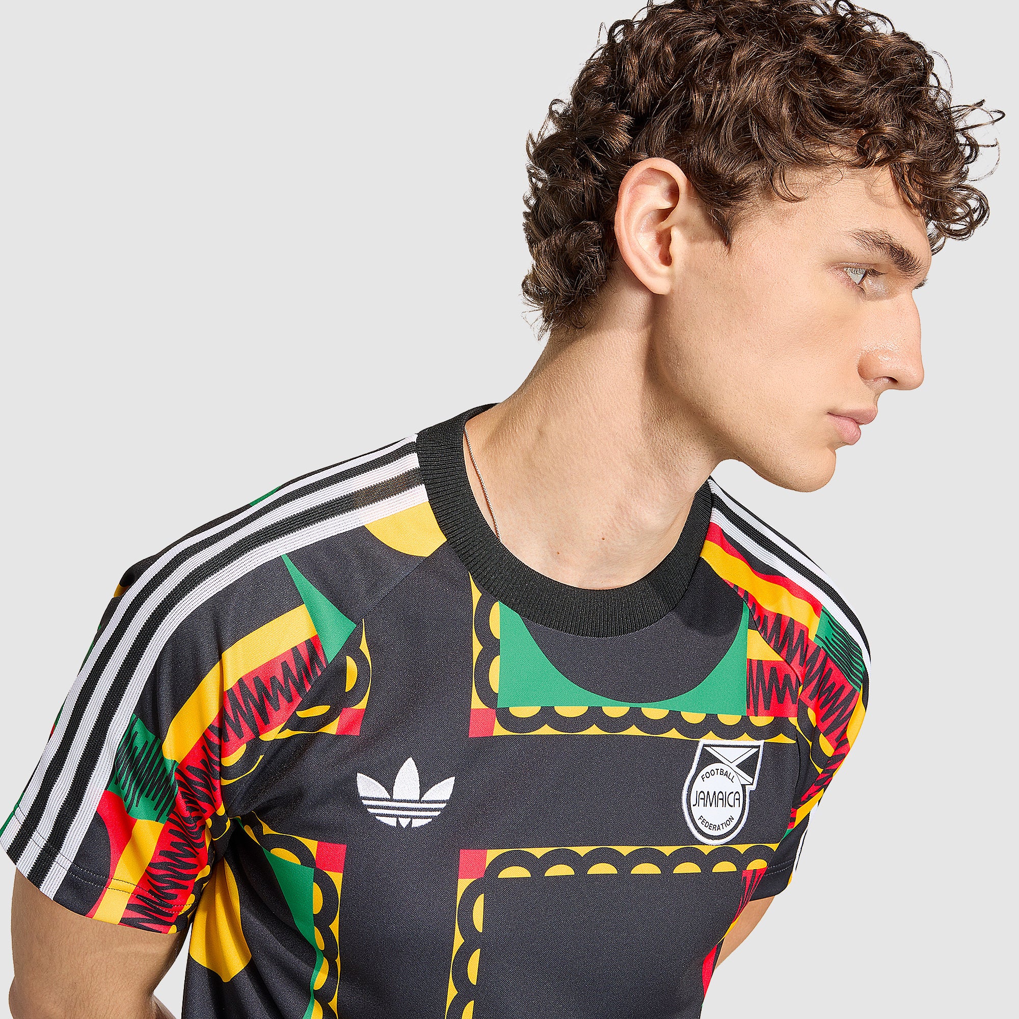 adidas Originals Jamaica 2026 OG T-Shirt - Multicolor - Mens Replica