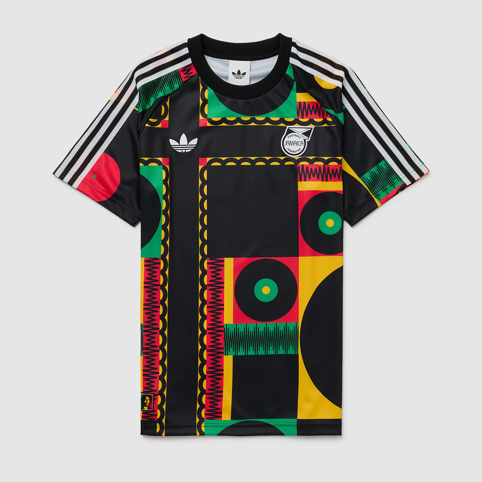 adidas Originals Jamaica 2026 OG T-Shirt - Multicolor - Mens Replica