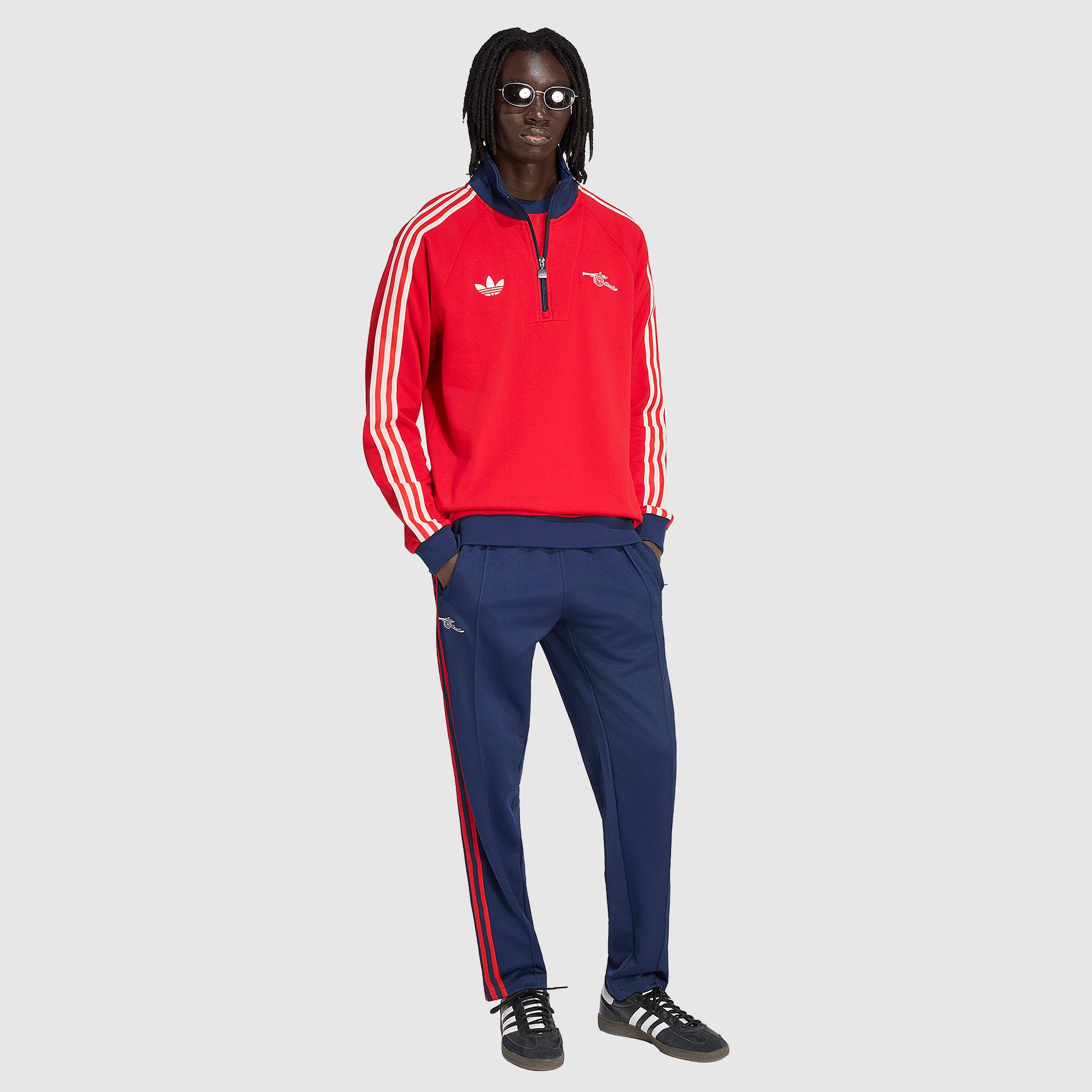adidas Originals Arsenal 25/26 OG Drill Top - Better Scarlet