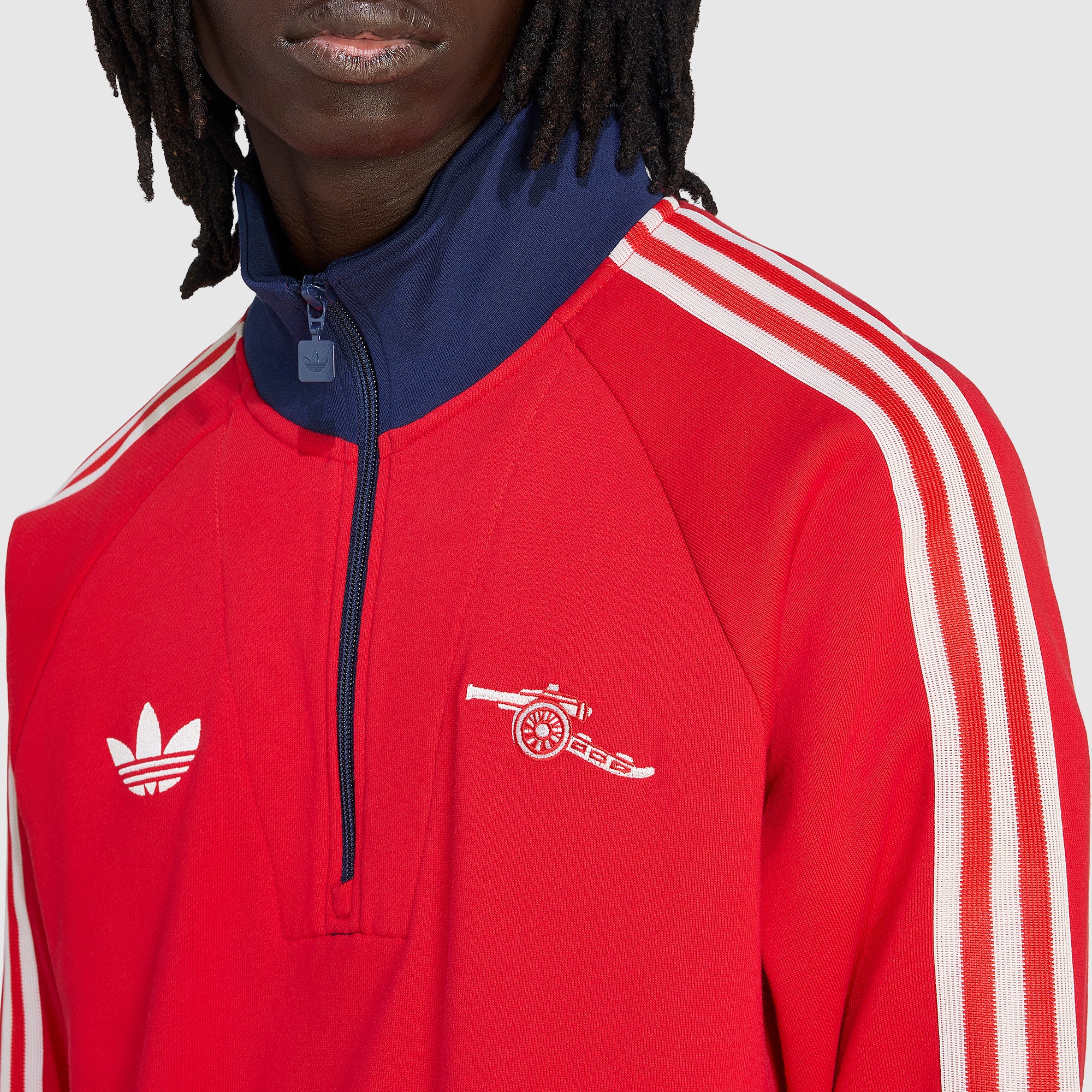 adidas Originals Arsenal 25/26 OG Drill Top - Better Scarlet