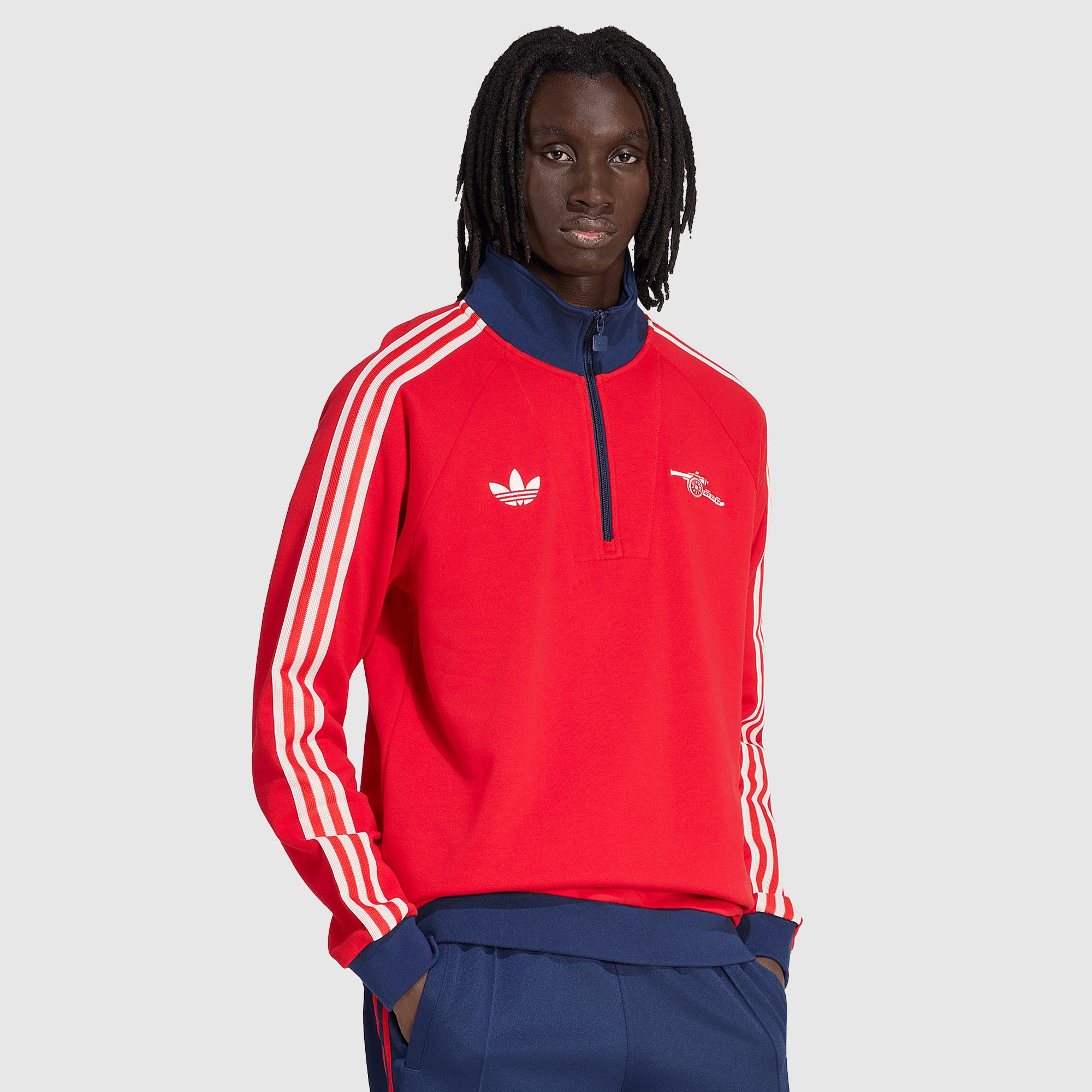 adidas Originals Arsenal 25/26 OG Drill Top - Better Scarlet