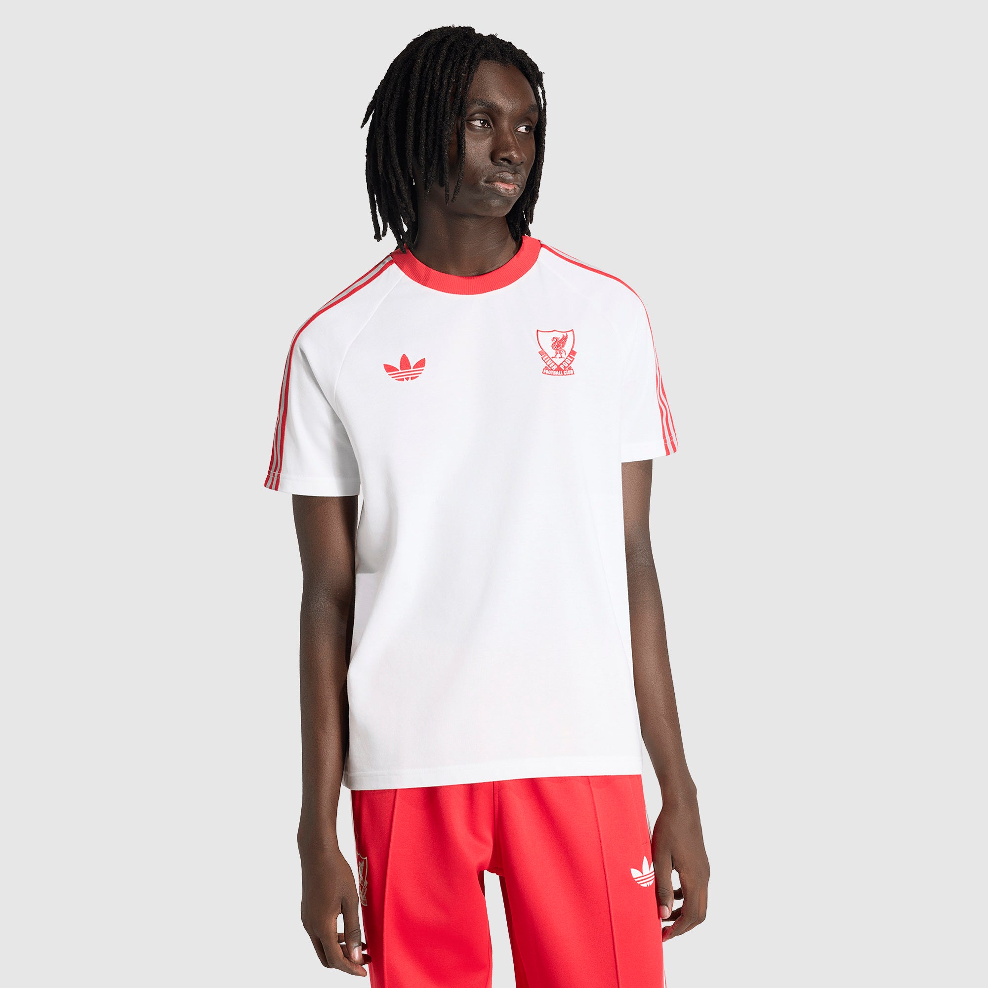 adidas Originals Liverpool 25/26 OG T-Shirt - White - Mens Replica