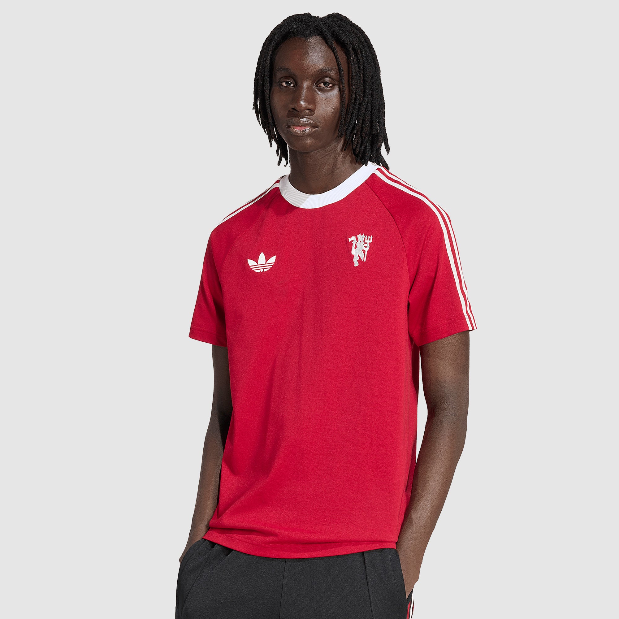 Manchester United adidas シャツ adidas Originals Manchester United 25/26 OG T-Shirt - Team Victory