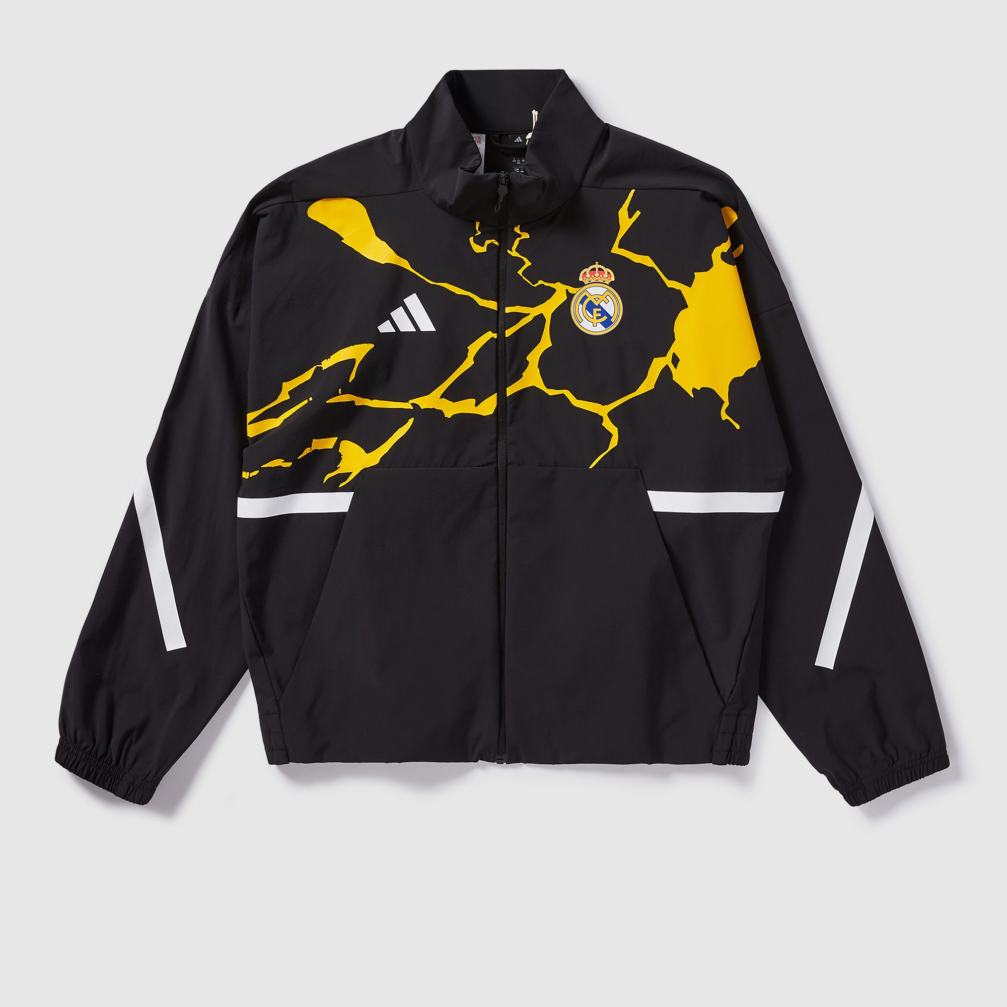 adidas Real Madrid 25/26 x Marvel Kids Anthem Jacket - Black
