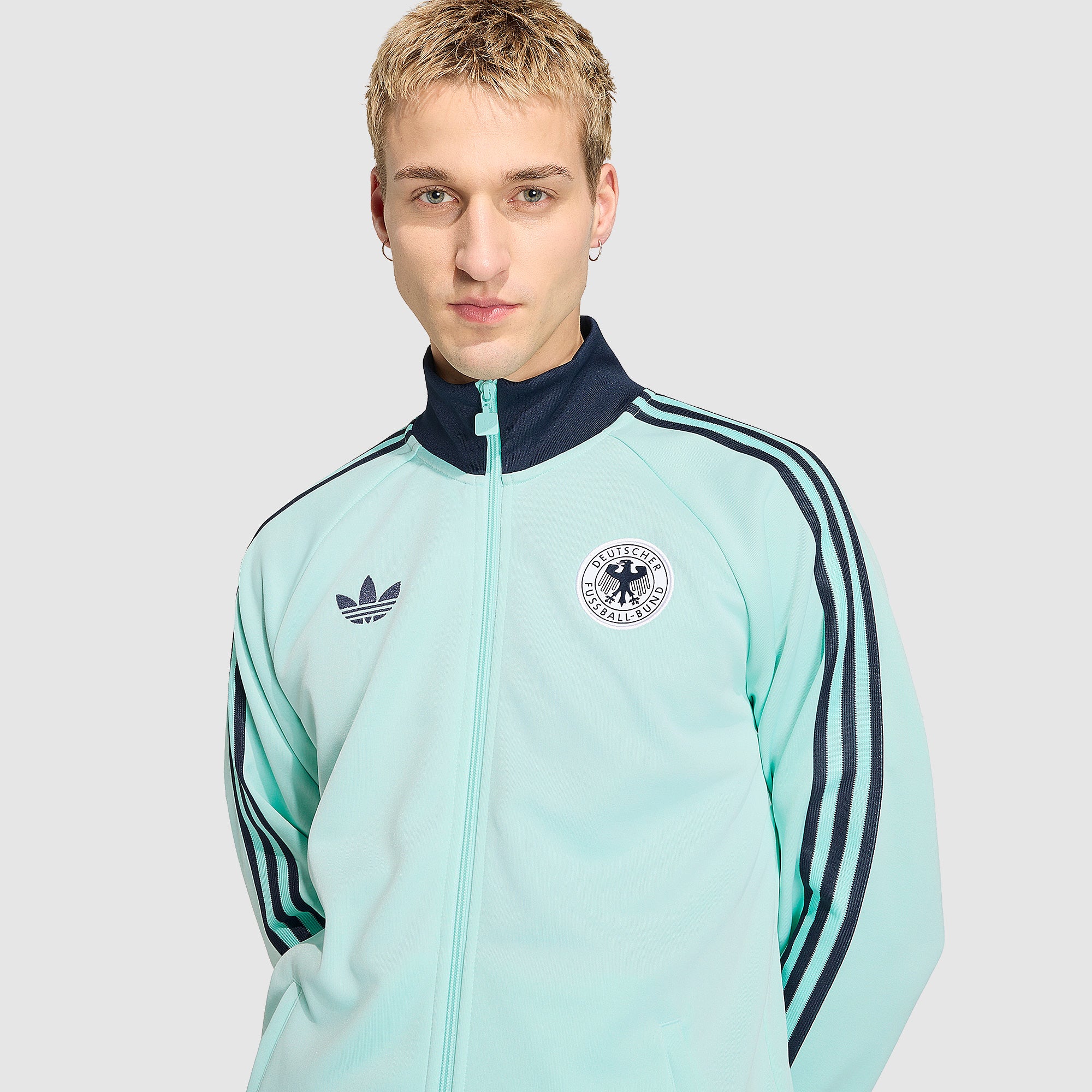 adidas Originals Germany 2026 OG Track Top - Semi Flash Aqua