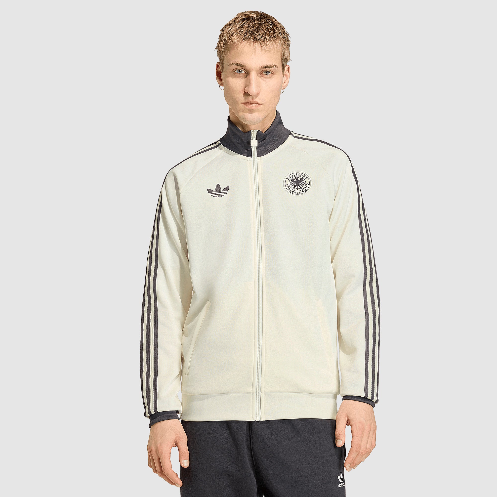 adidas Originals Germany 2026 OG Track Top - Off White - Mens Replica