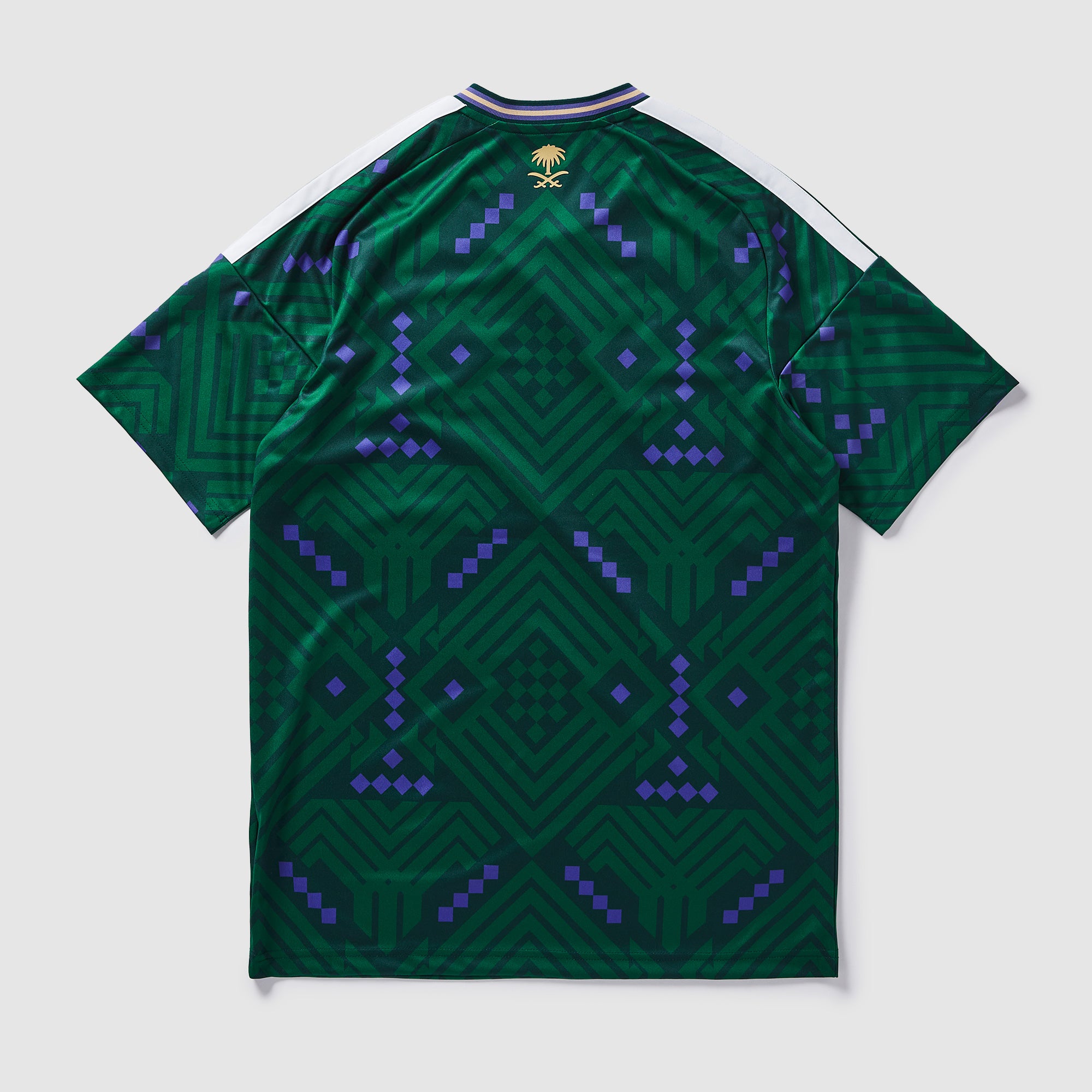 adidas Saudi Arabia 2026 Home Shirt - Aurora Ivy/White - Mens Replica