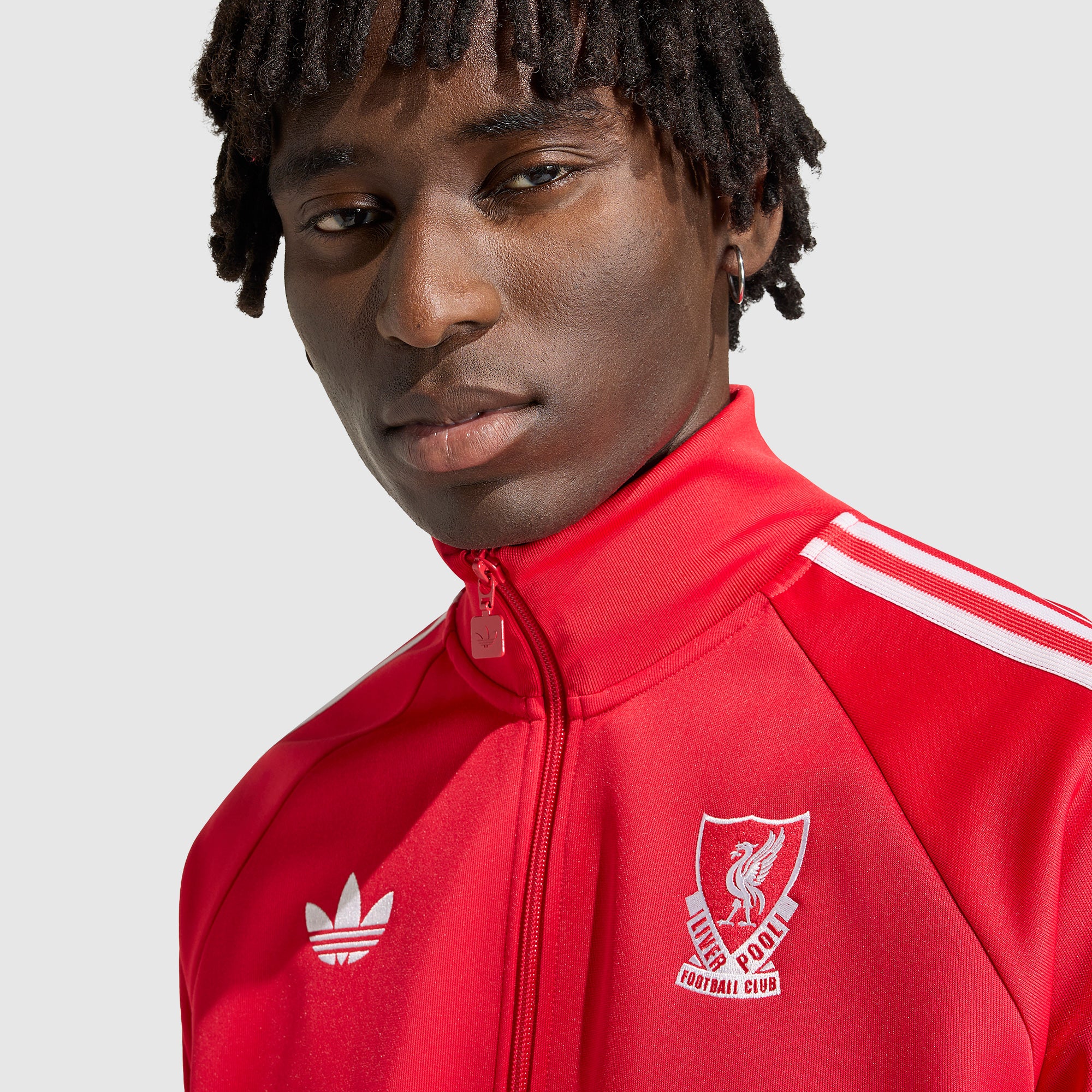 adidas Originals Liverpool 25/26 OG Track Top - Pure Ruby - Mens