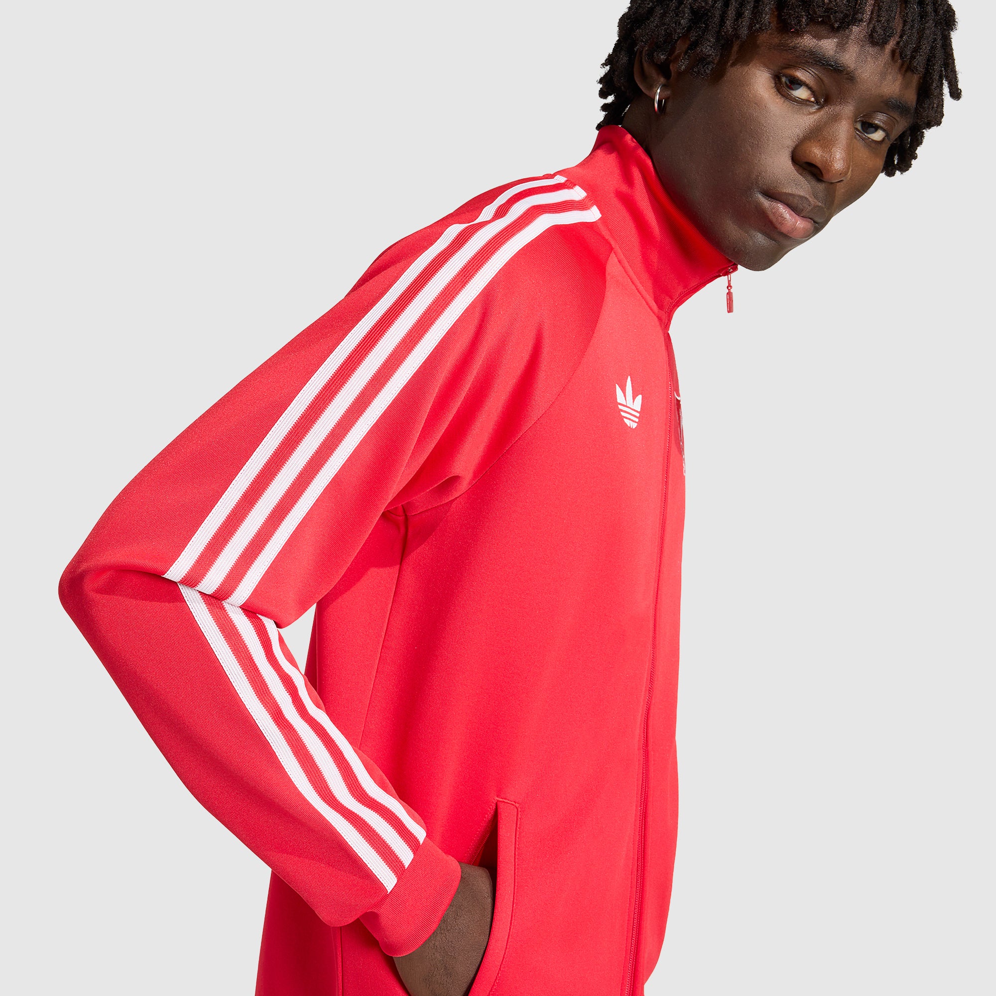 adidas Originals Liverpool 25/26 OG Track Top - Pure Ruby - Mens