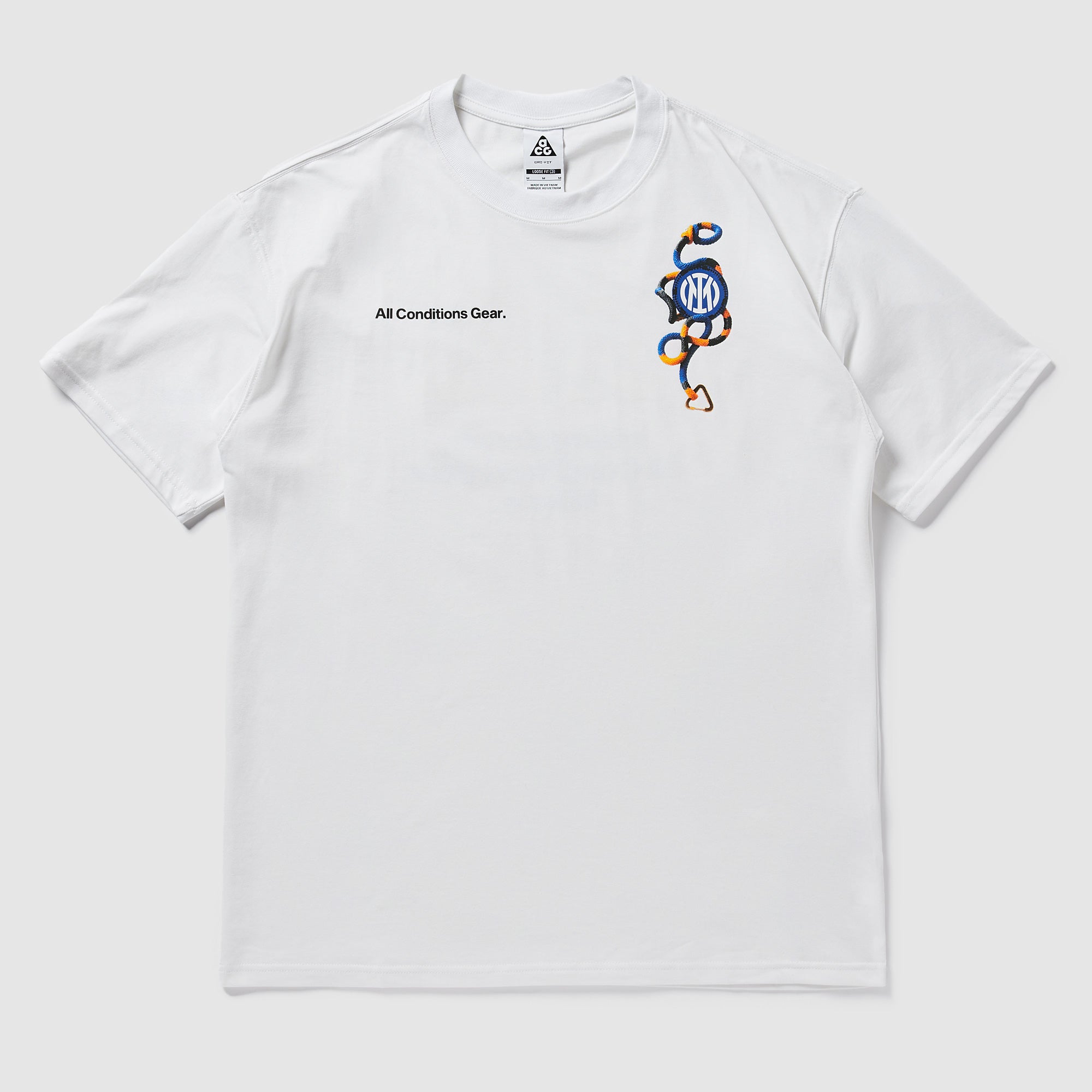 Nike Inter Milan 25/26 Dri-FIT ACG T-Shirt - White - Mens Replica