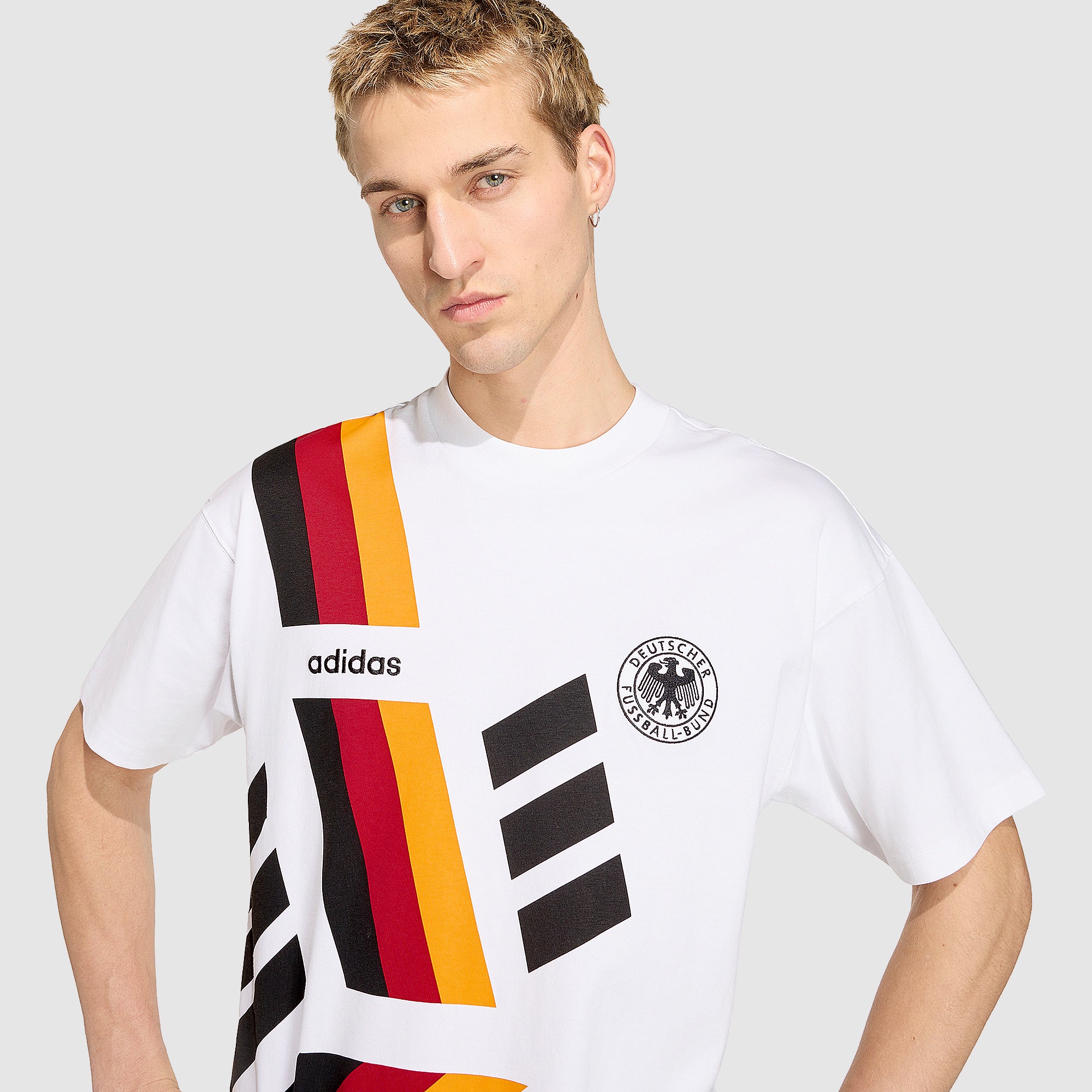 adidas Originals Germany 1994 T-Shirt - White - Mens Replica